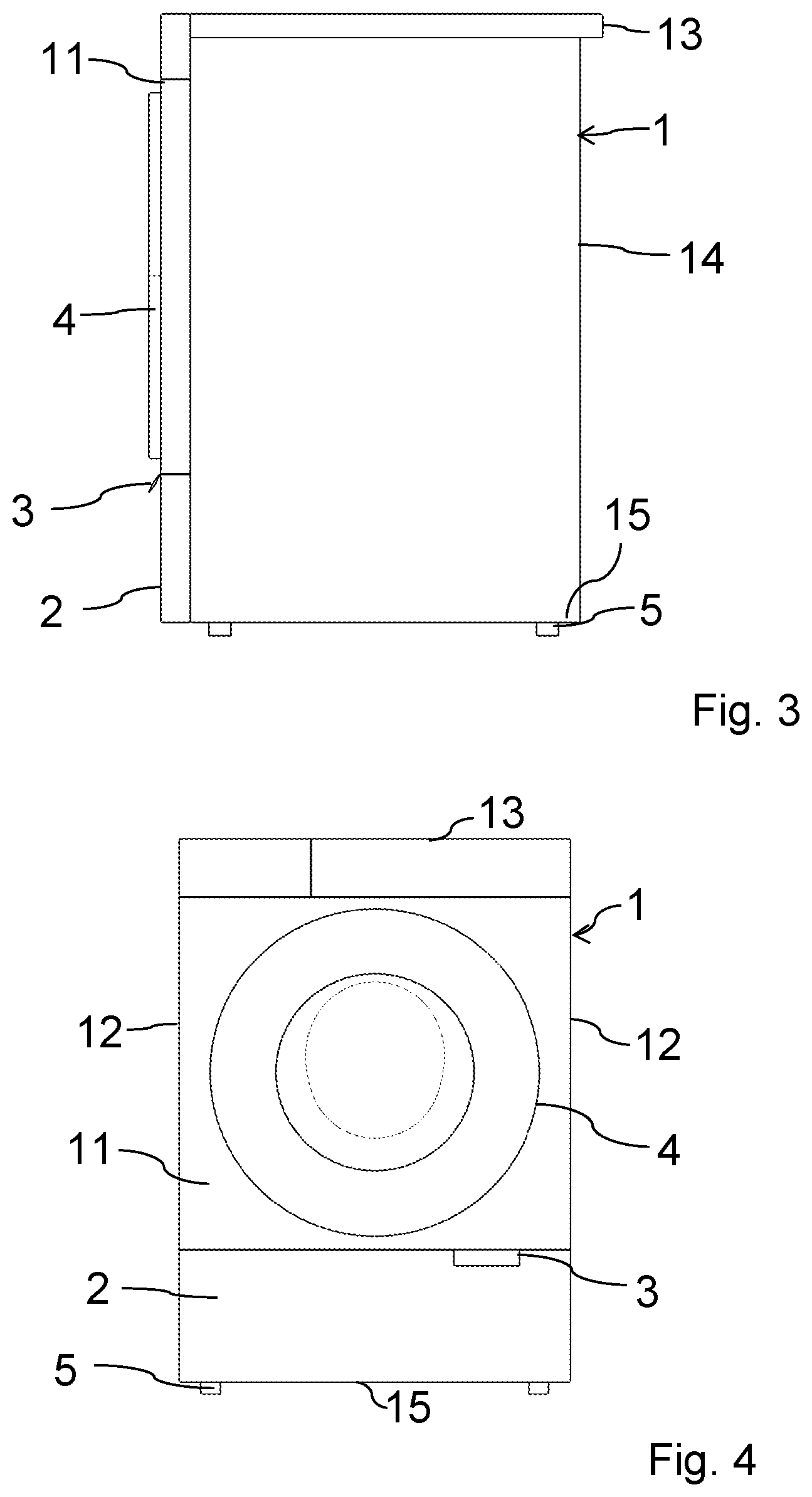 Patent US12325948 — Washing machine and/or dryer — Figure 1