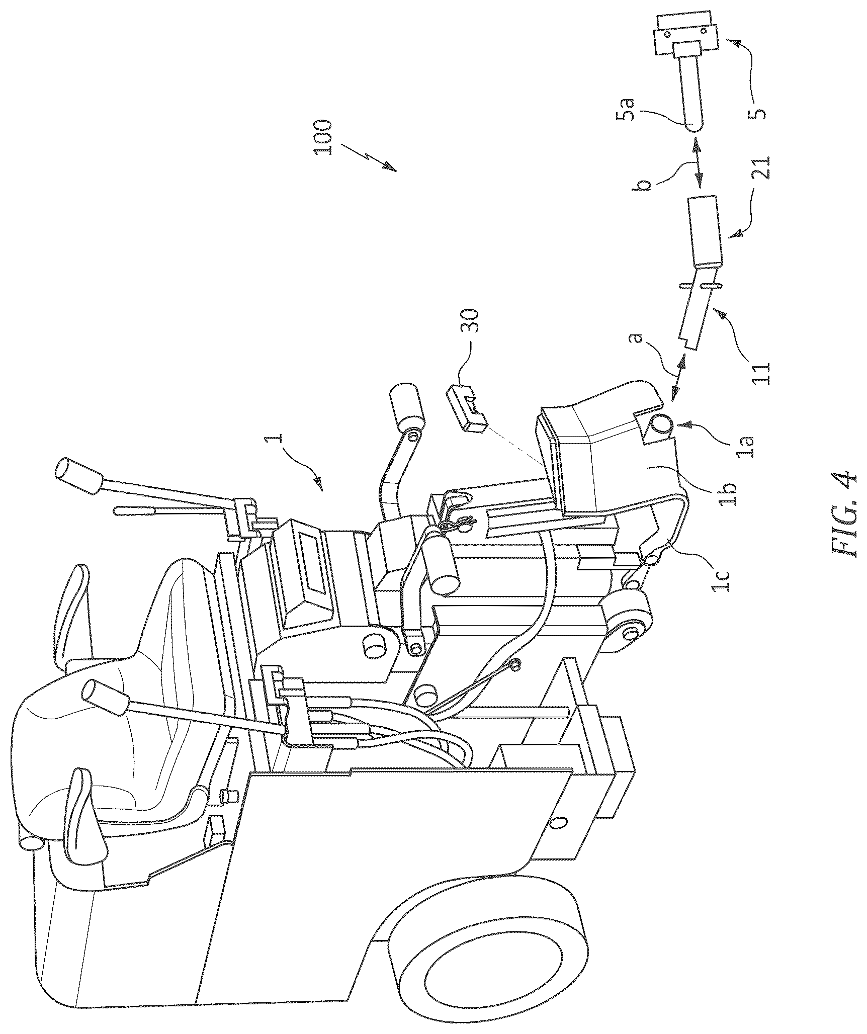 Patent US12325963 Figure 4 – Attachment device for floor shaving systems