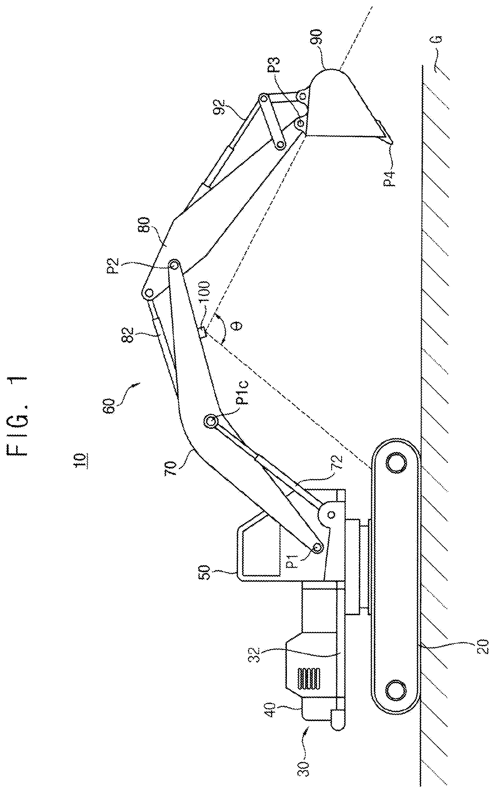 Patent US12325981 — System and method of controlling construction machinery — Figure 1