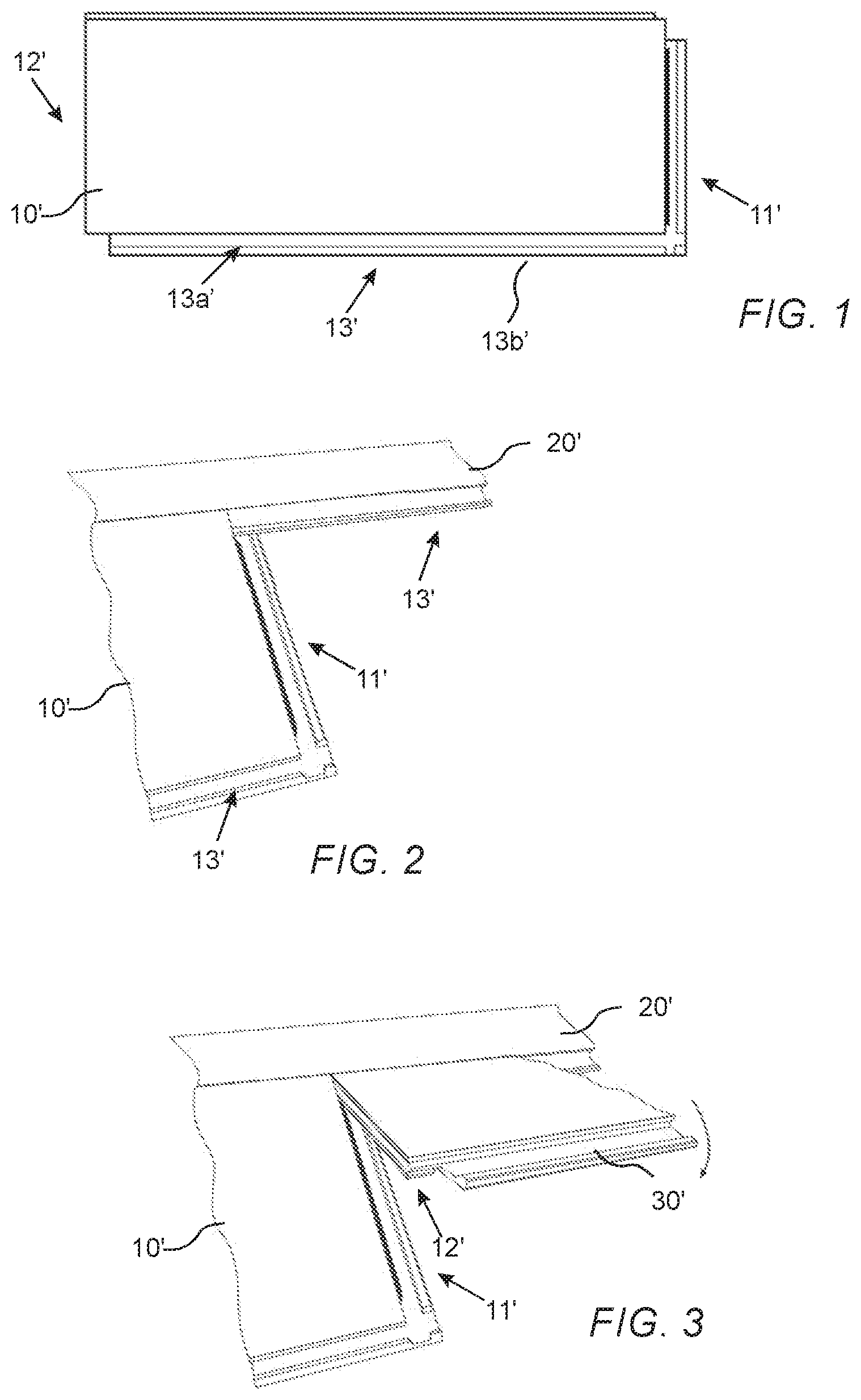 Patent US12326003 — Building panel — Figure 1