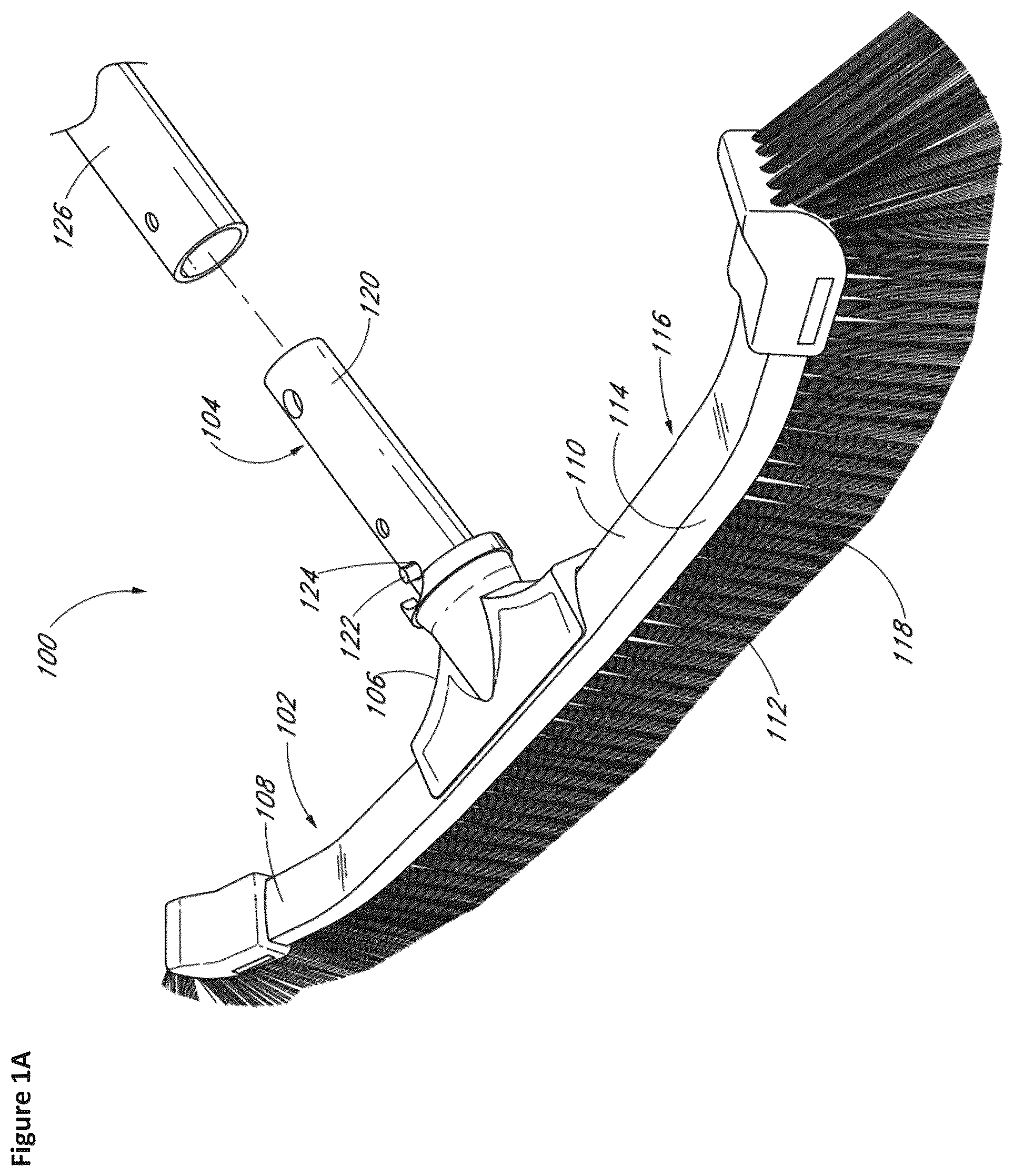Patent US12326010 — Adjustable pool cleaning tool — Figure 1
