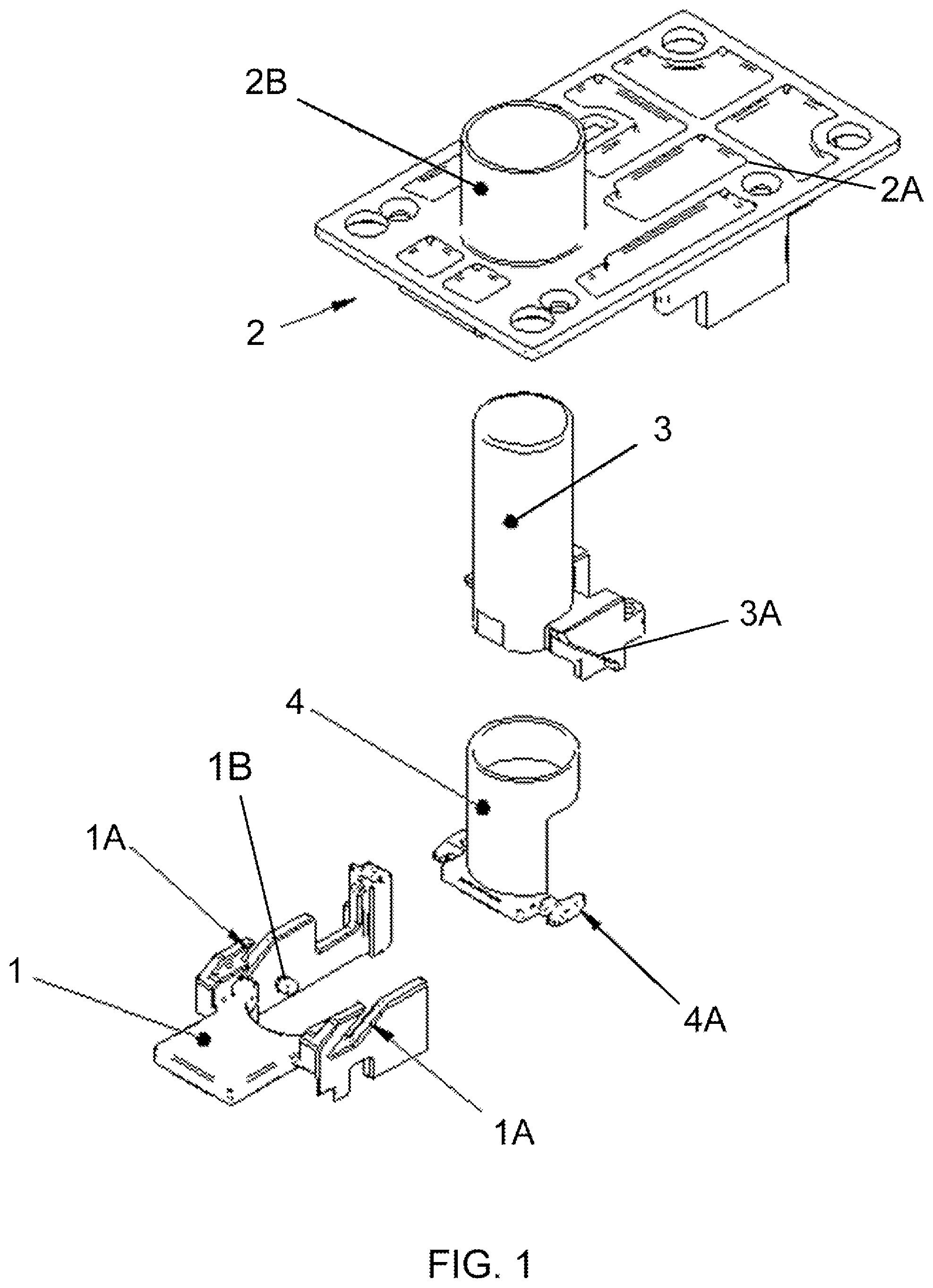 Patent US12326014 — Lock identifier assembly — Figure 1