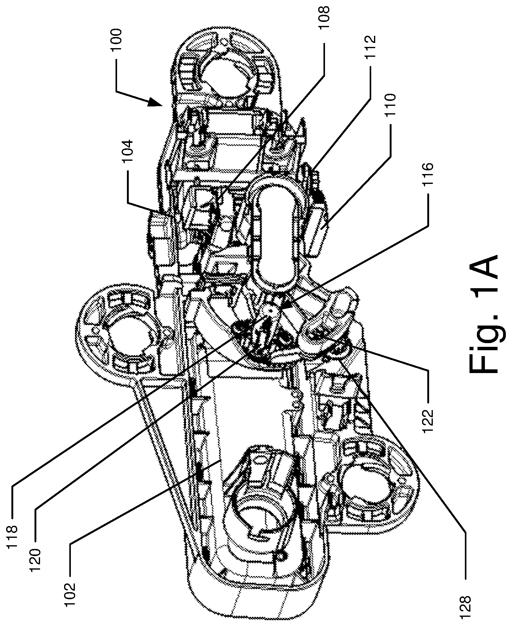 Patent US12326019 — Door handle assembly — Figure 1