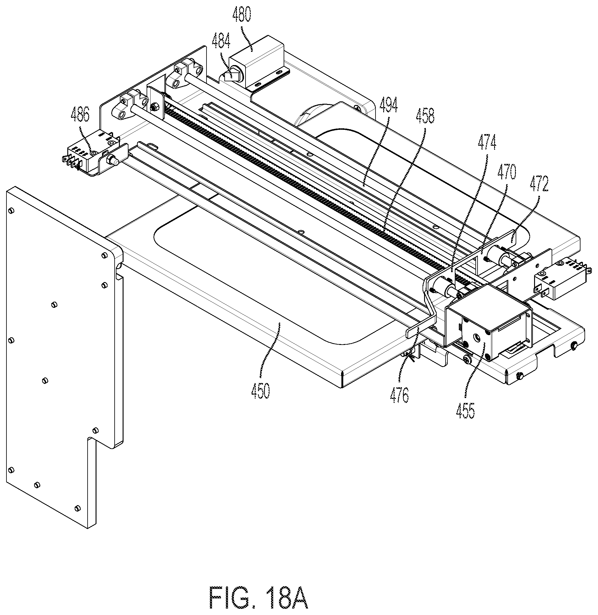 Patent US12326029 Figure 20 – Door movement system for cabinet