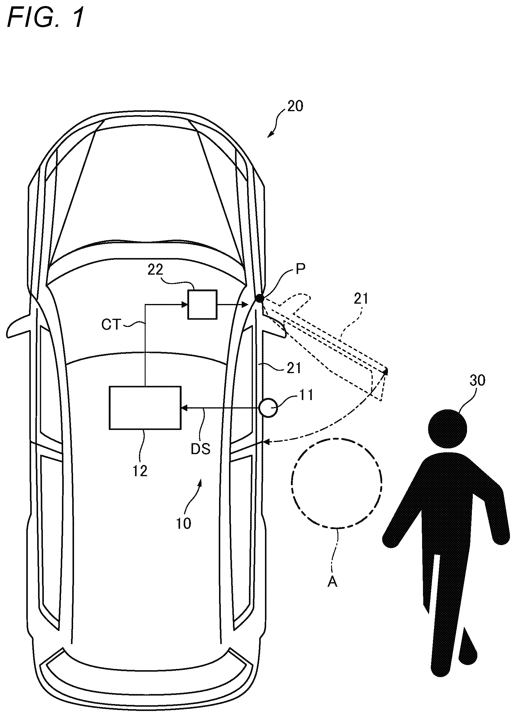 Patent US12326030 — Remote control system, control device, and non-transitory computer-readable medium — Figure 1