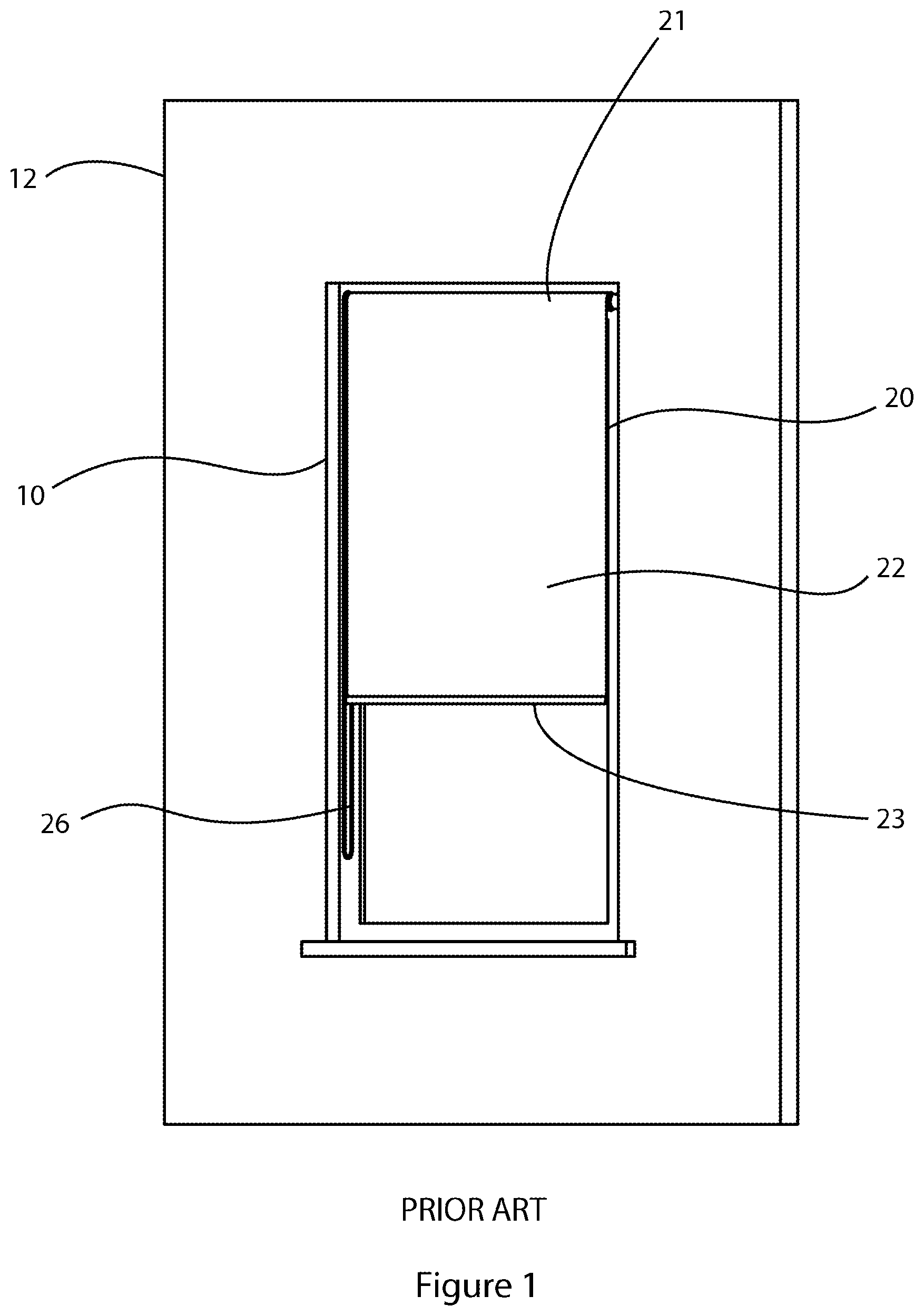 Patent US12326040 — Blockout blind system — Figure 1