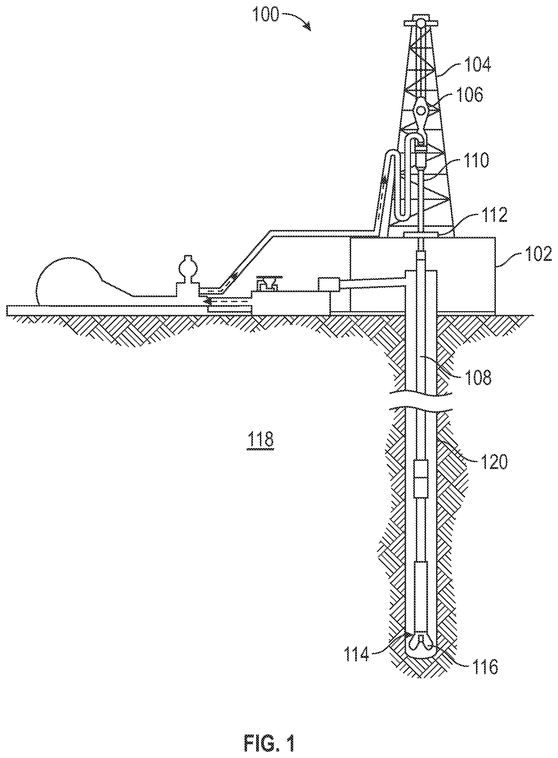 Patent US12326043 — Hydrolock nozzle — Figure 1