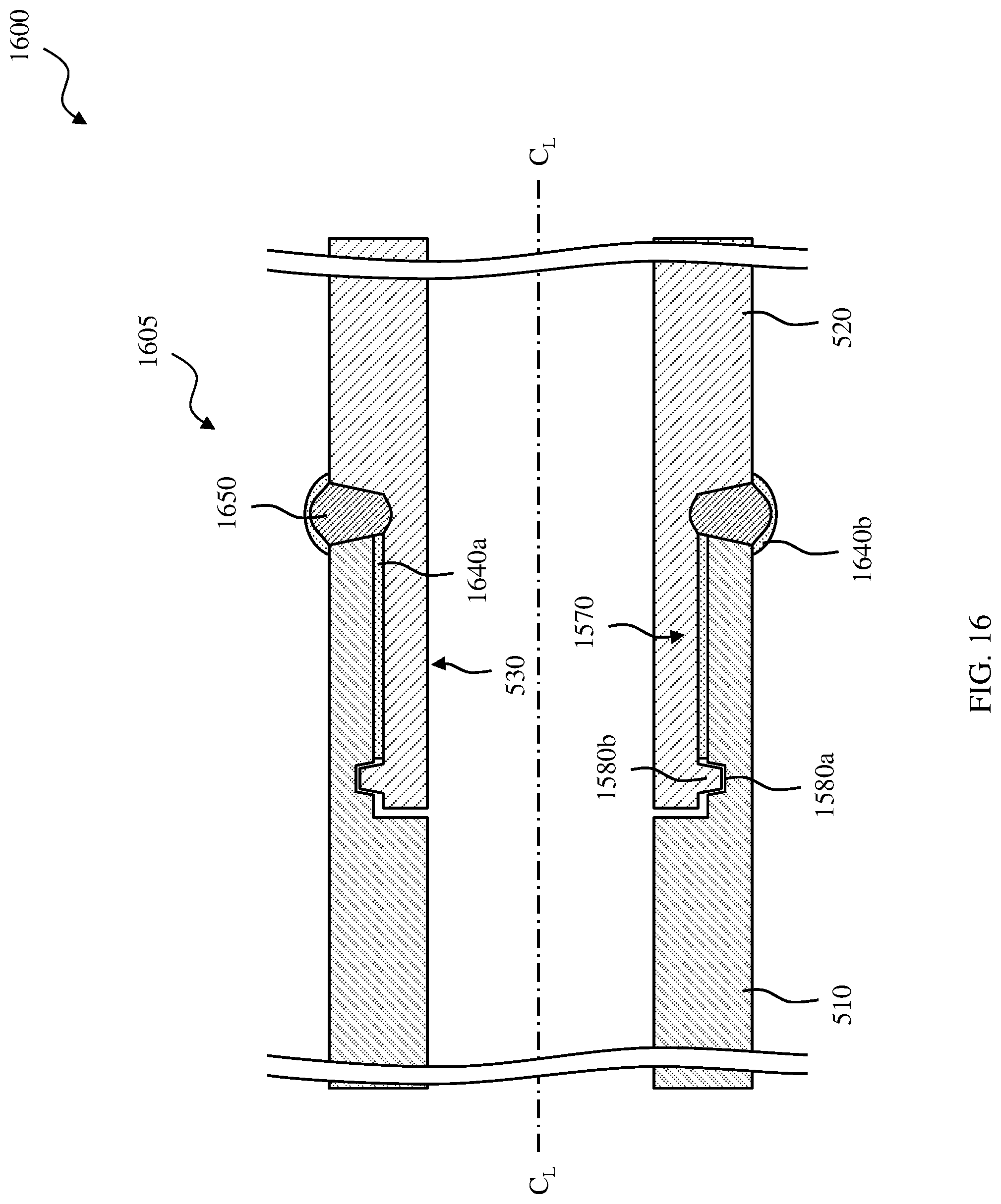Patent US12326046 Figure 18 – Downhole tool with crack compliant seal and high yield strength weld positioned at a joint thereof