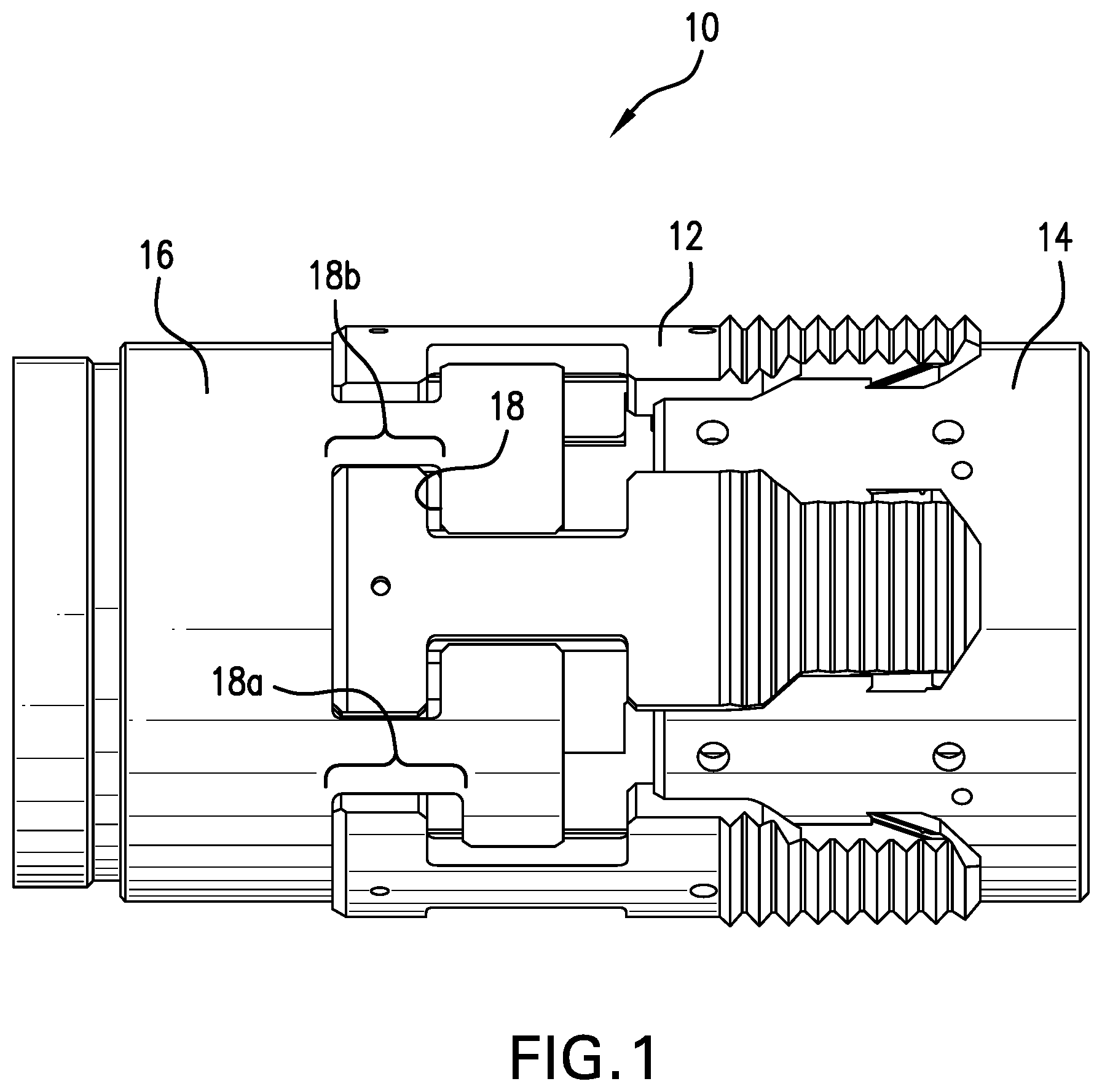 Patent US12326052 — Slip system, method and borehole system — Figure 1
