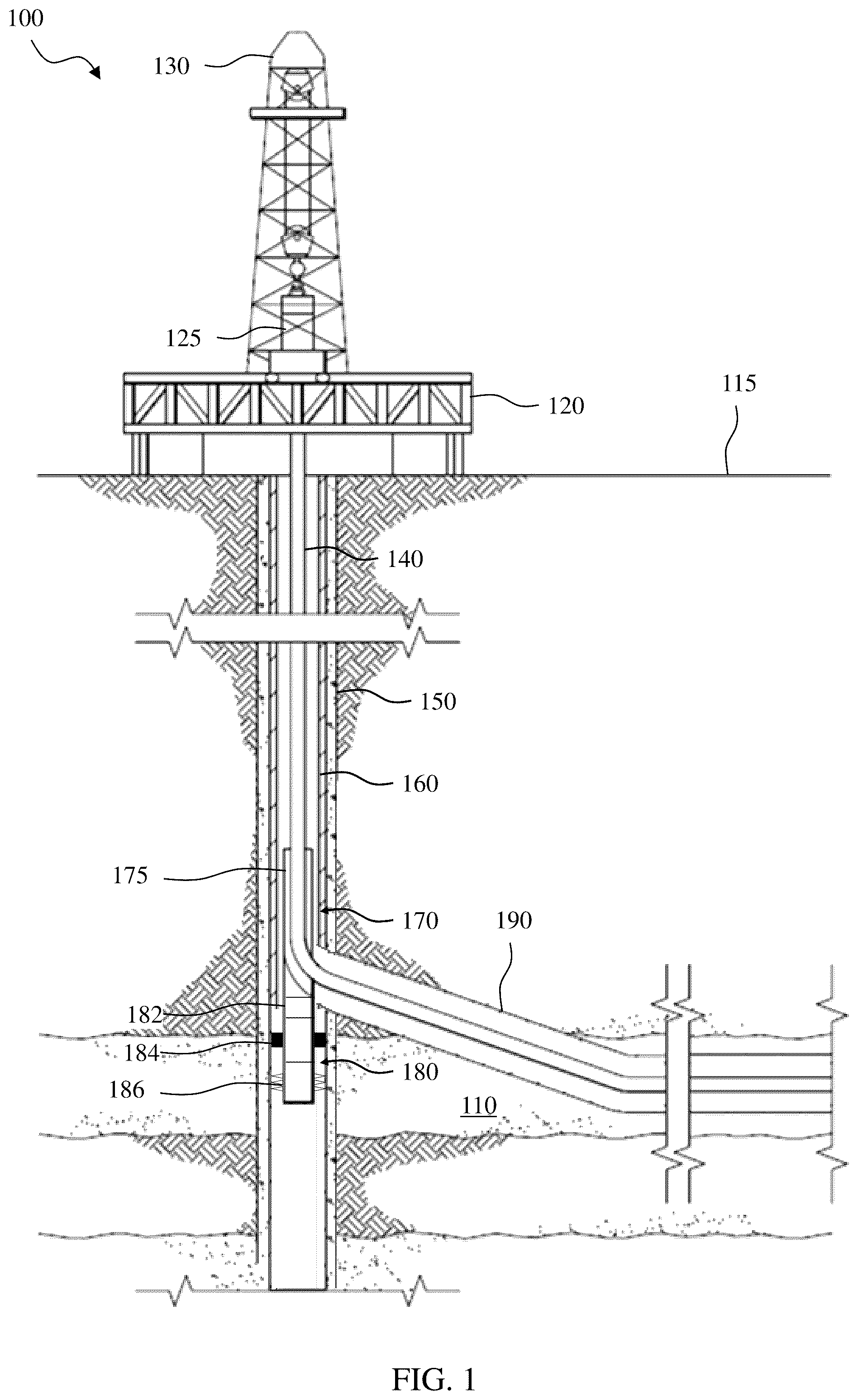 Patent US12326053 — Sealing assembly employing a cylindrical protective sleeve — Figure 1