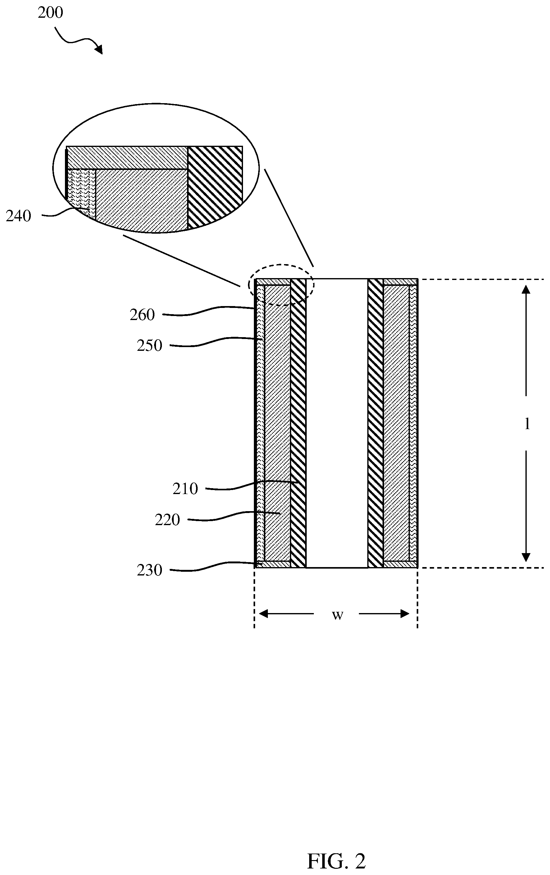 Patent US12326059 Figure 2 – Method for placing non-reactive colloid particles to stop gas migration in expandable metal applications