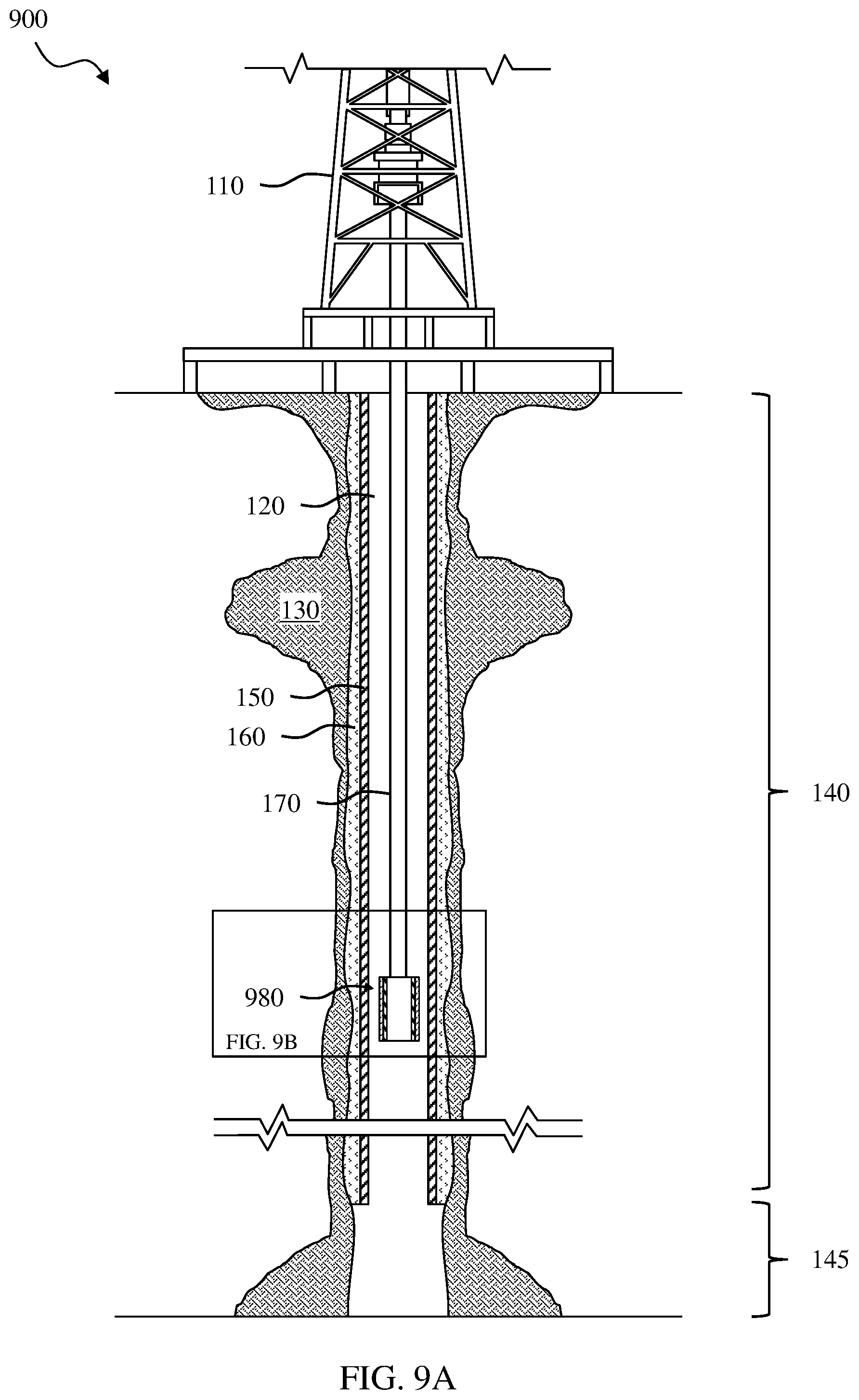 Patent US12326059 Figure 18 – Method for placing non-reactive colloid particles to stop gas migration in expandable metal applications