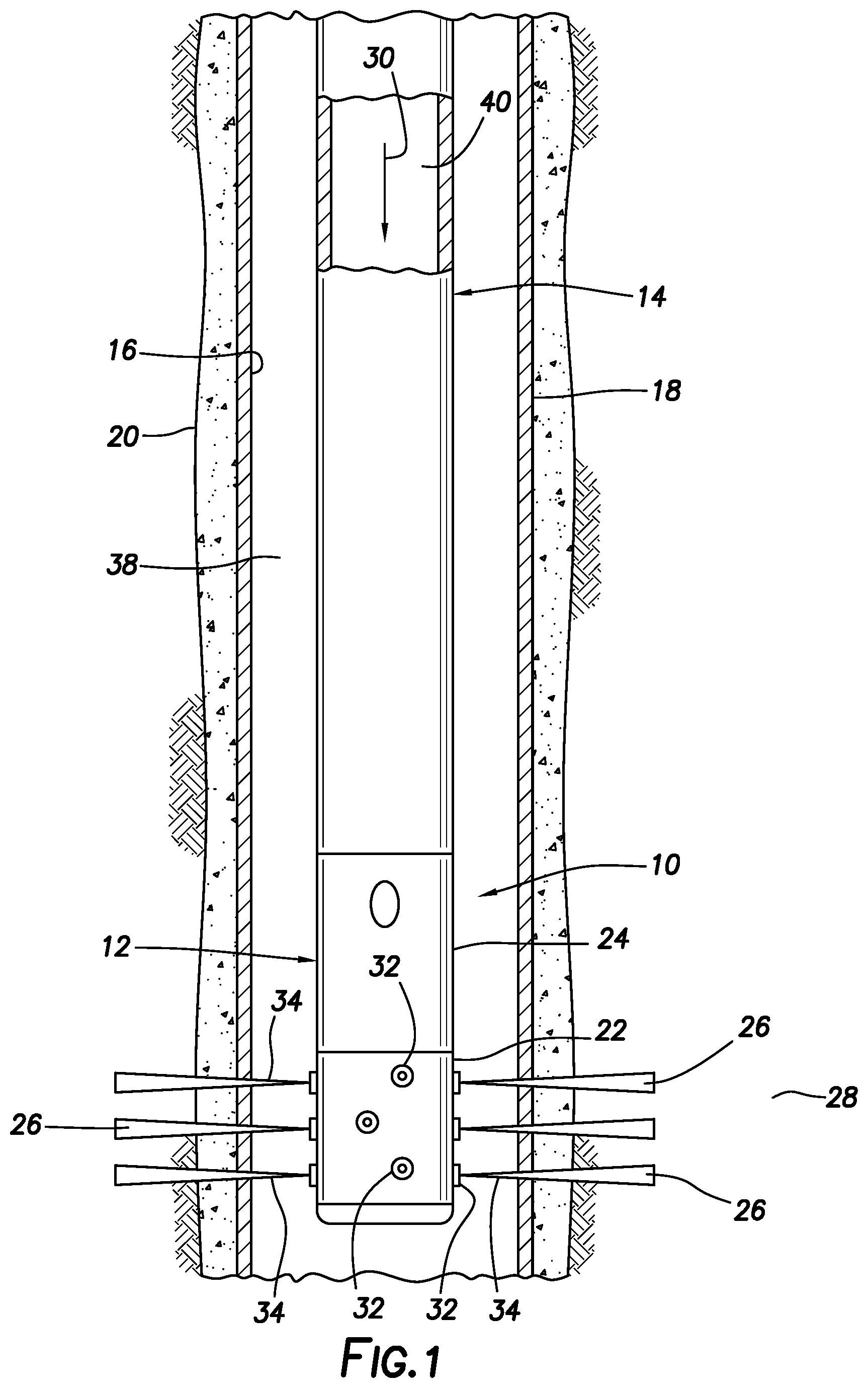 Patent US12326077 — Well completion systems and methods — Figure 1