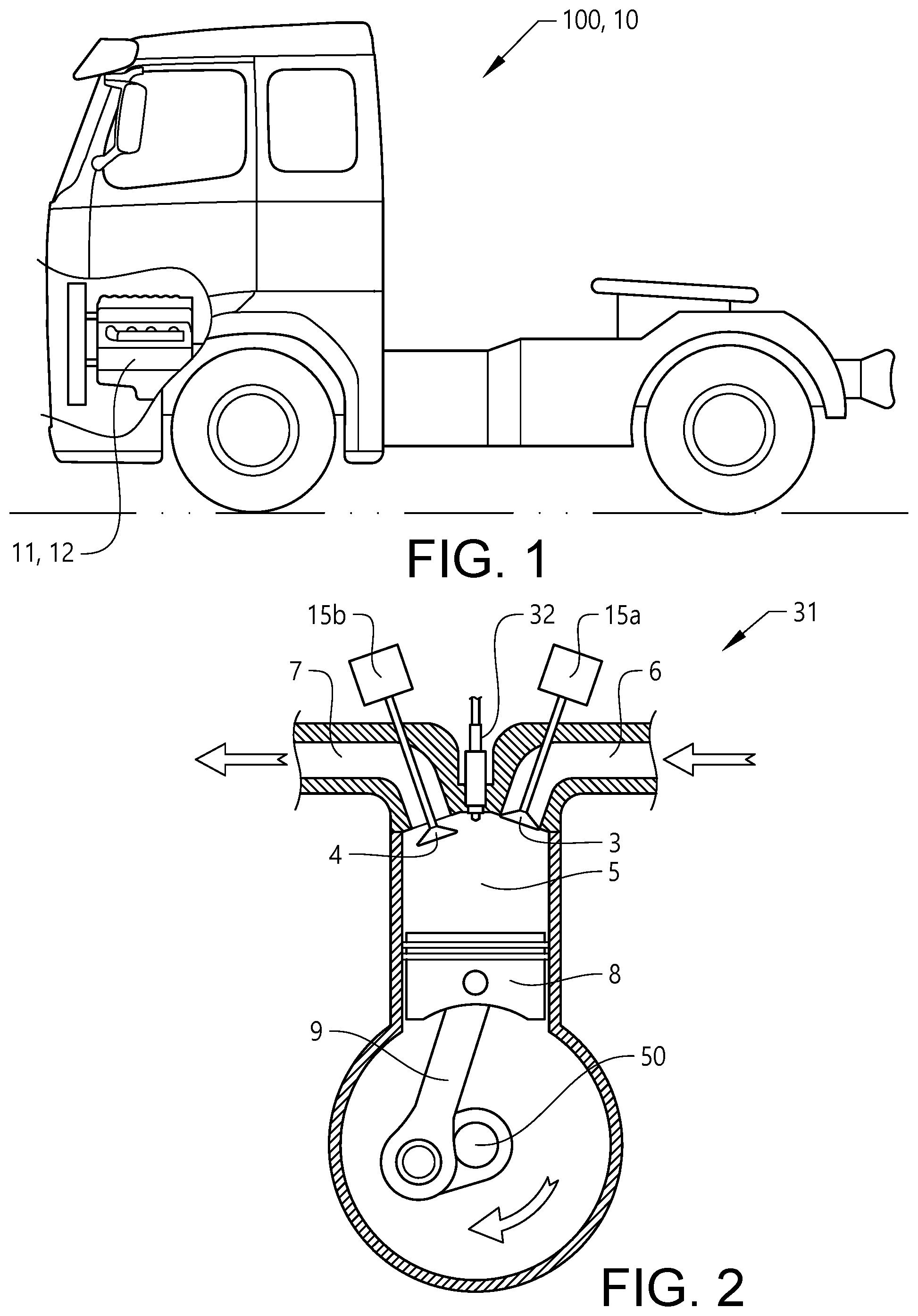 Patent US12326122 Figure 1 – Method for diagnosing a part of a powertrain system