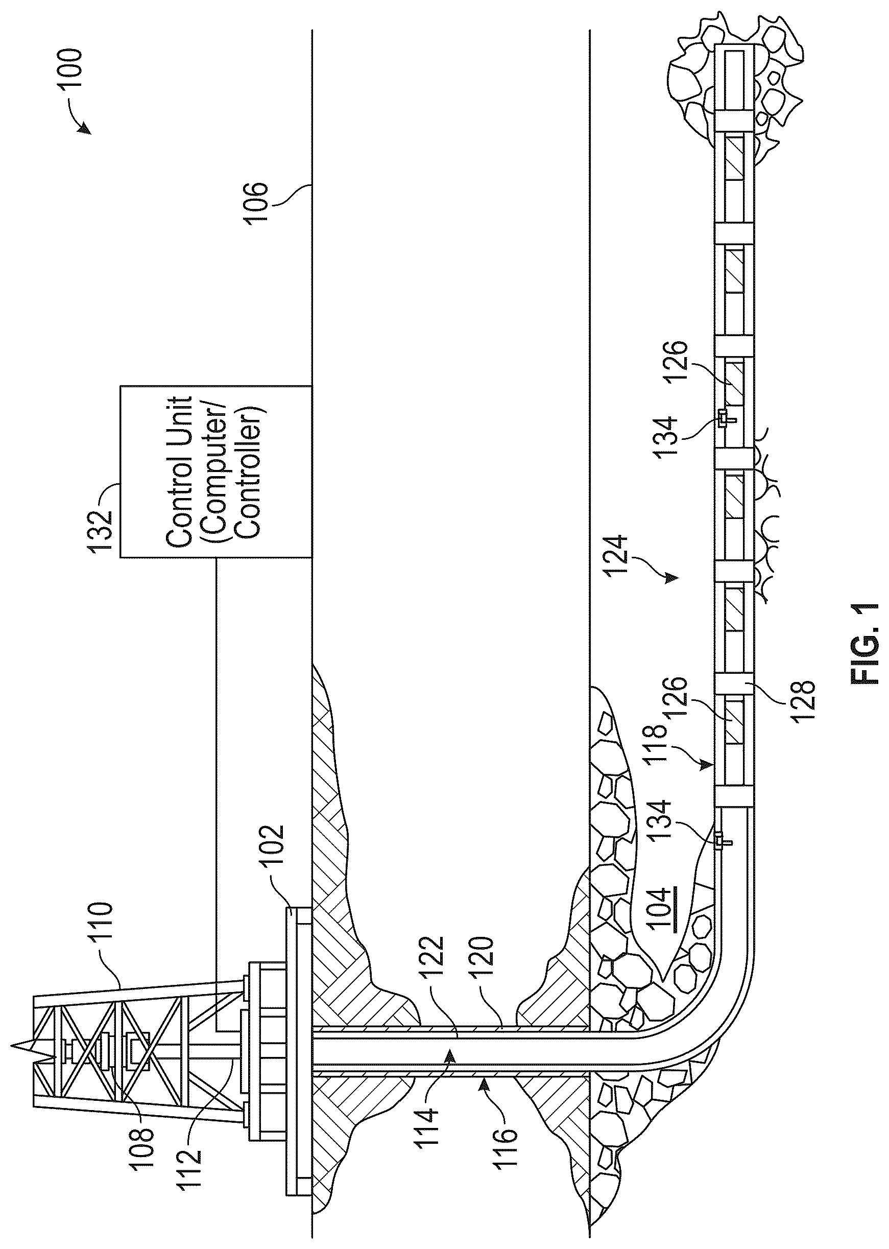 Patent US12326134 — Flexible turbine for power generation in straight pipe — Figure 1