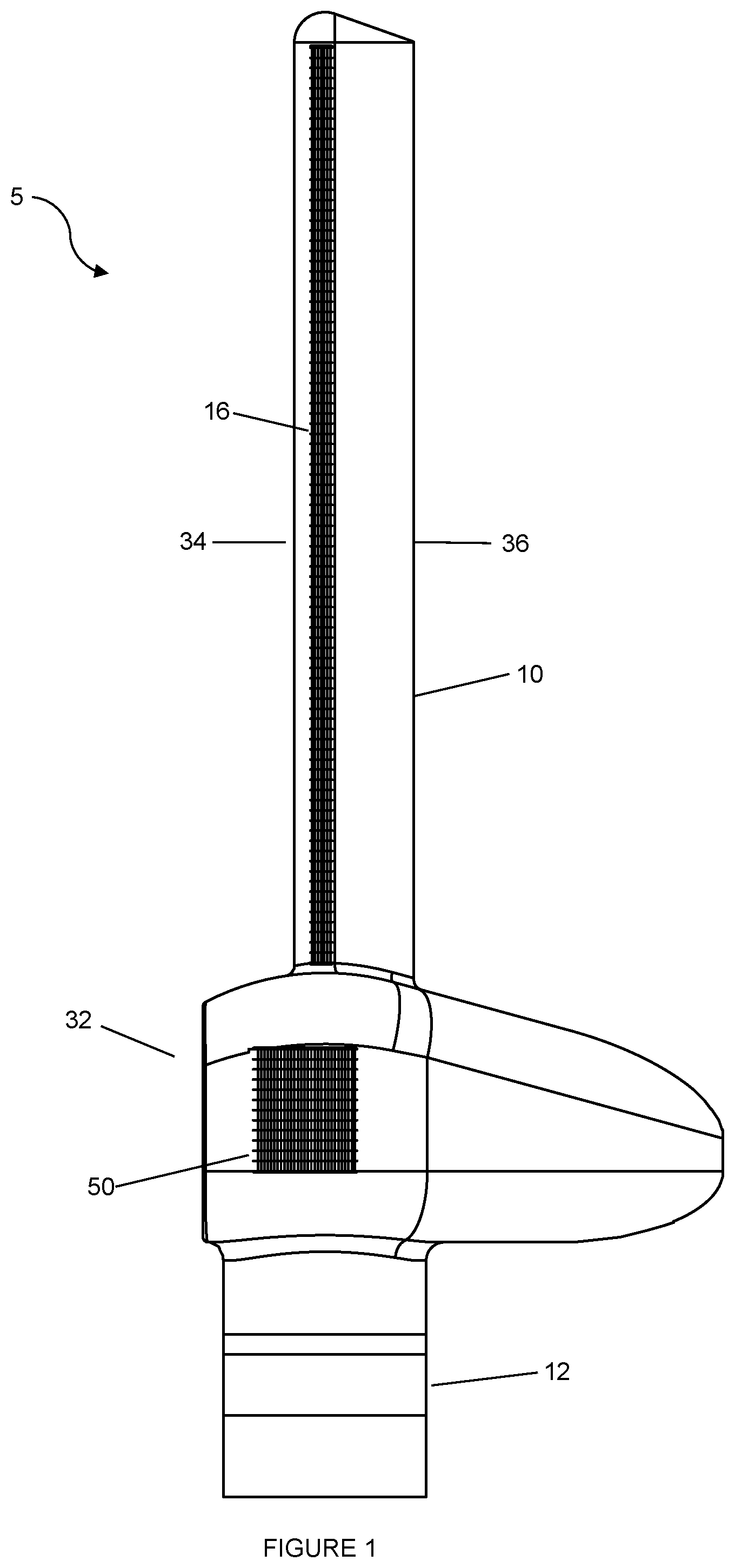Patent US12326136 — Wind powered generator — Figure 1