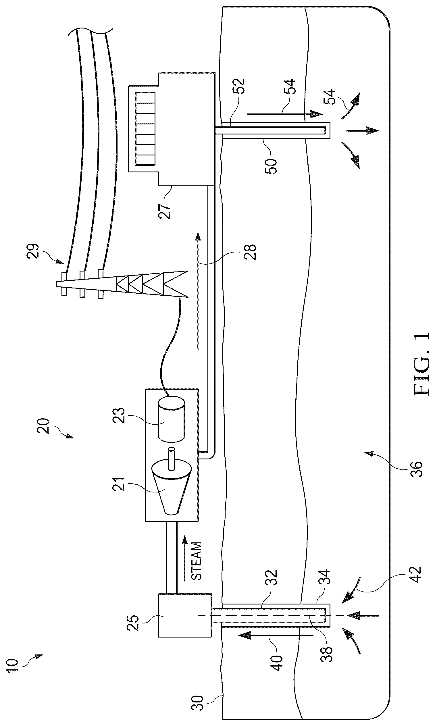 Patent US12326138 — Geopressure and geothermal power system — Figure 1