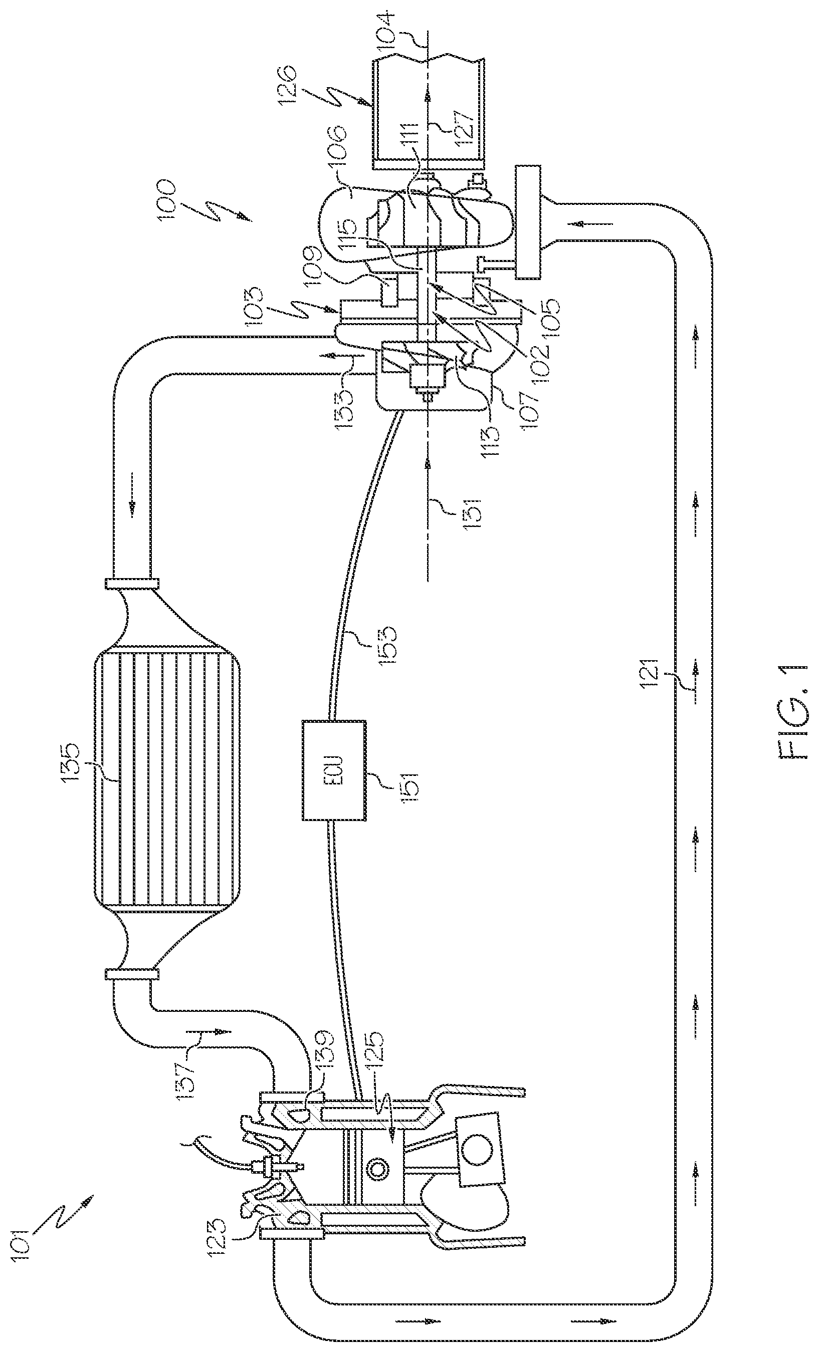 Patent US12326171 — Journal foil bearing system with top foil insert member — Figure 1