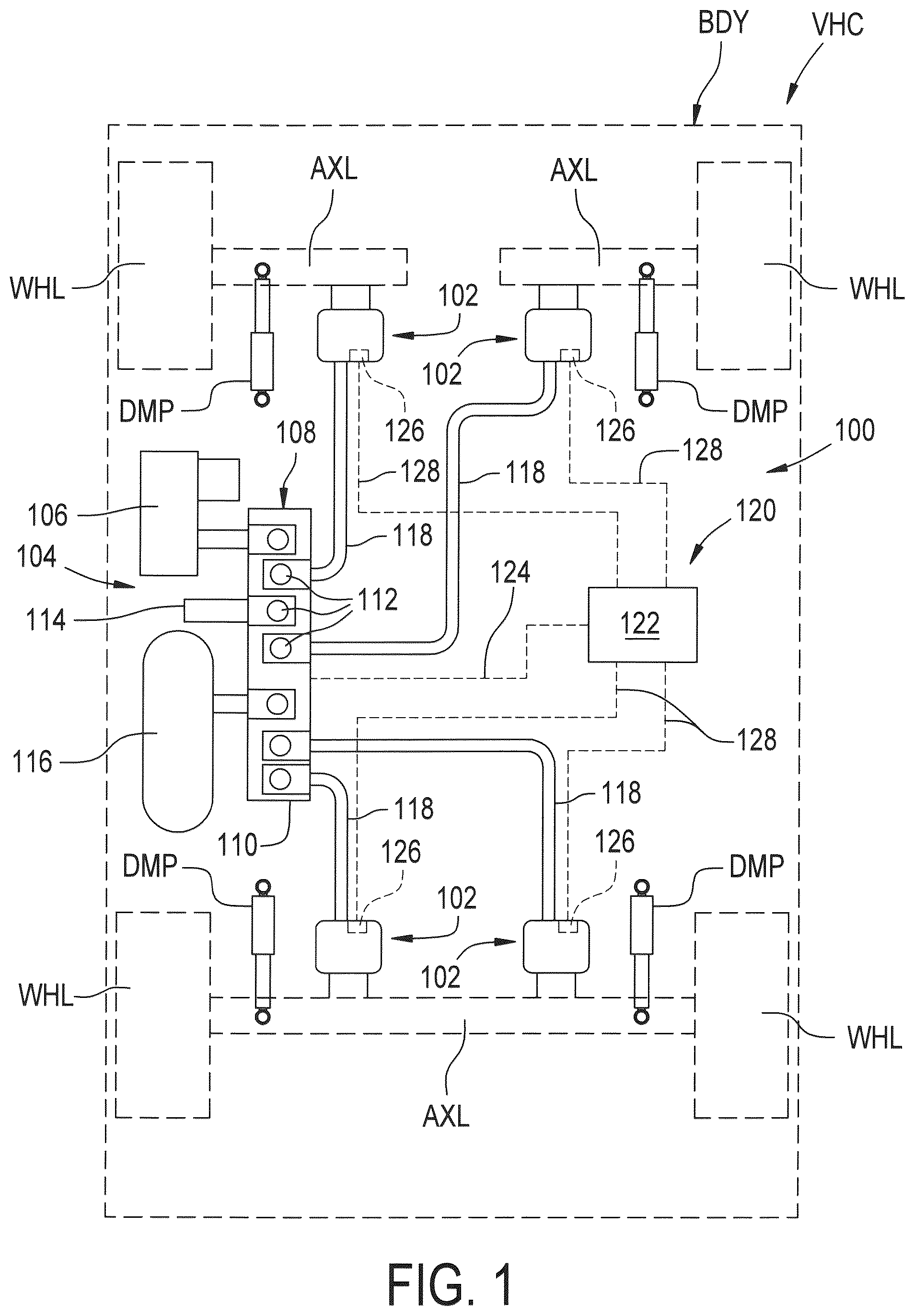Patent US12326179 — End member assemblies and gas spring assemblies including same — Figure 1