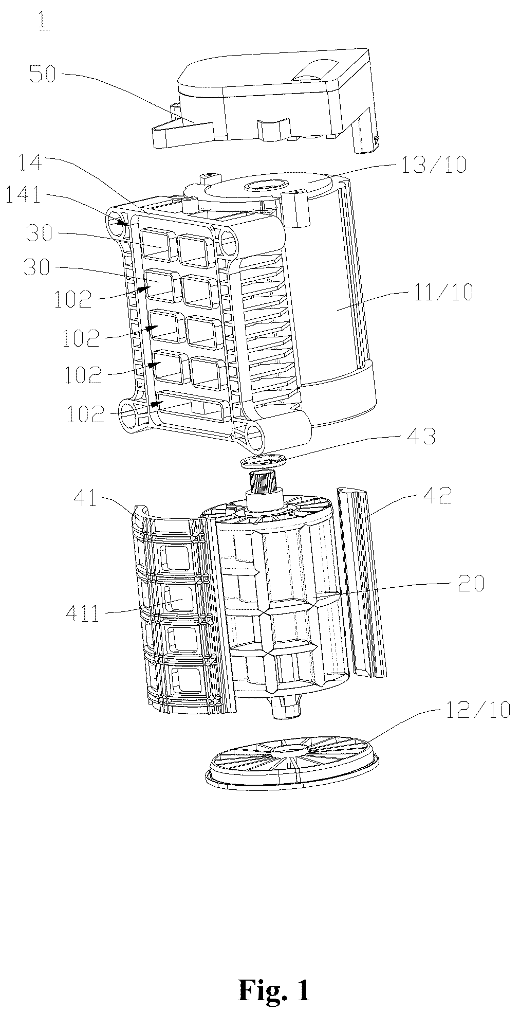 Patent US12326195 — Control valve — Figure 1
