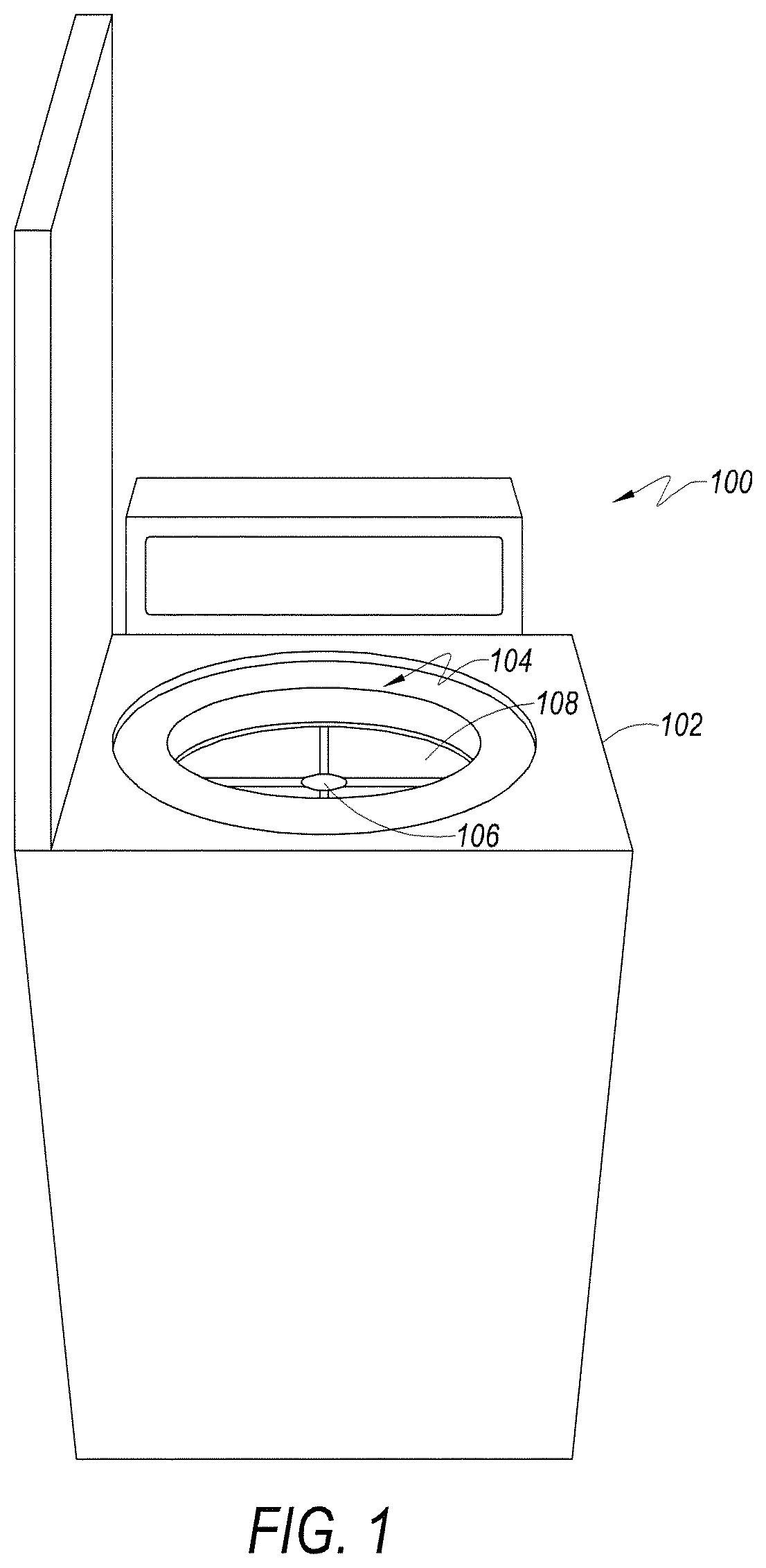 Patent US12326200 — Centrifugal cassette with molded insertable valves — Figure 1