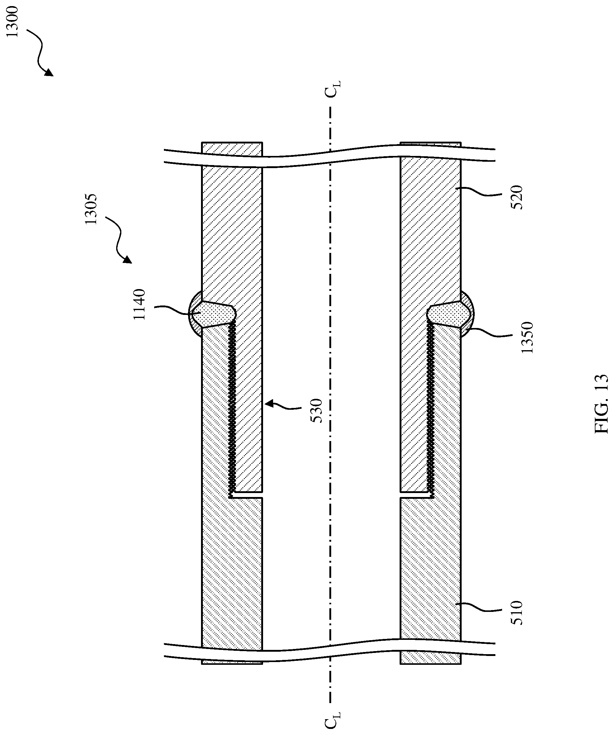 Patent US12326203 Figure 15 – Downhole tool with crack compliant seal and mechanical strengthening feature at a joint thereof