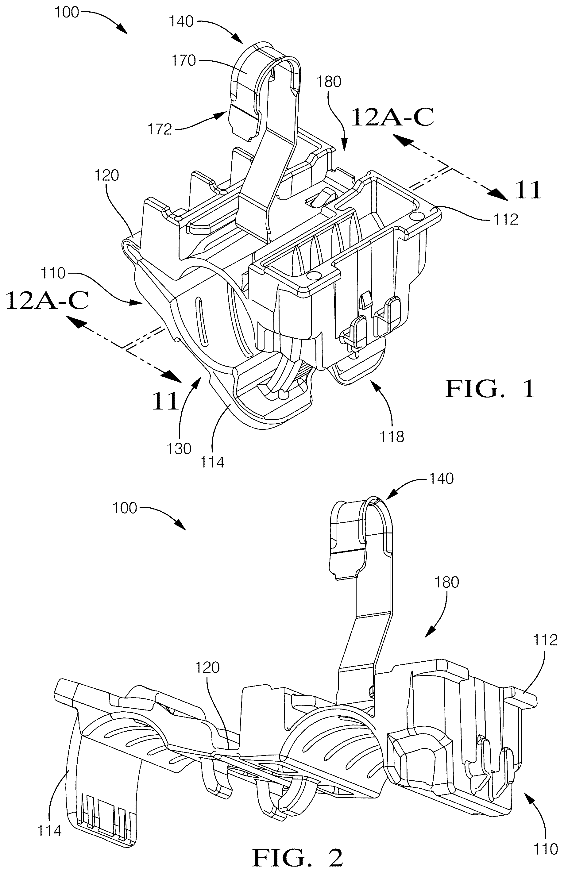 Patent US12326210 — Quick attach clamp — Figure 1