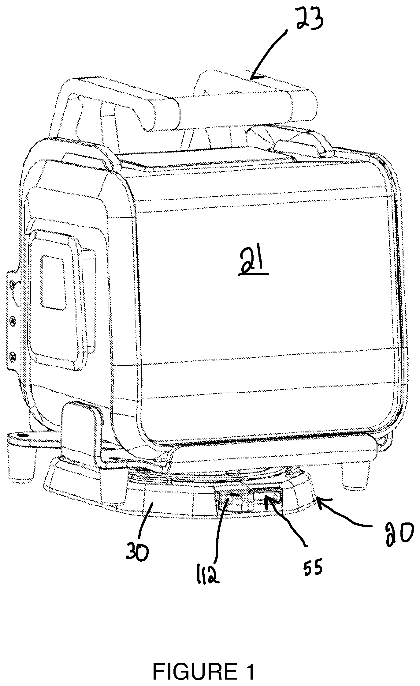 Patent US12326218 — Coupling device and base member for coupling device — Figure 1