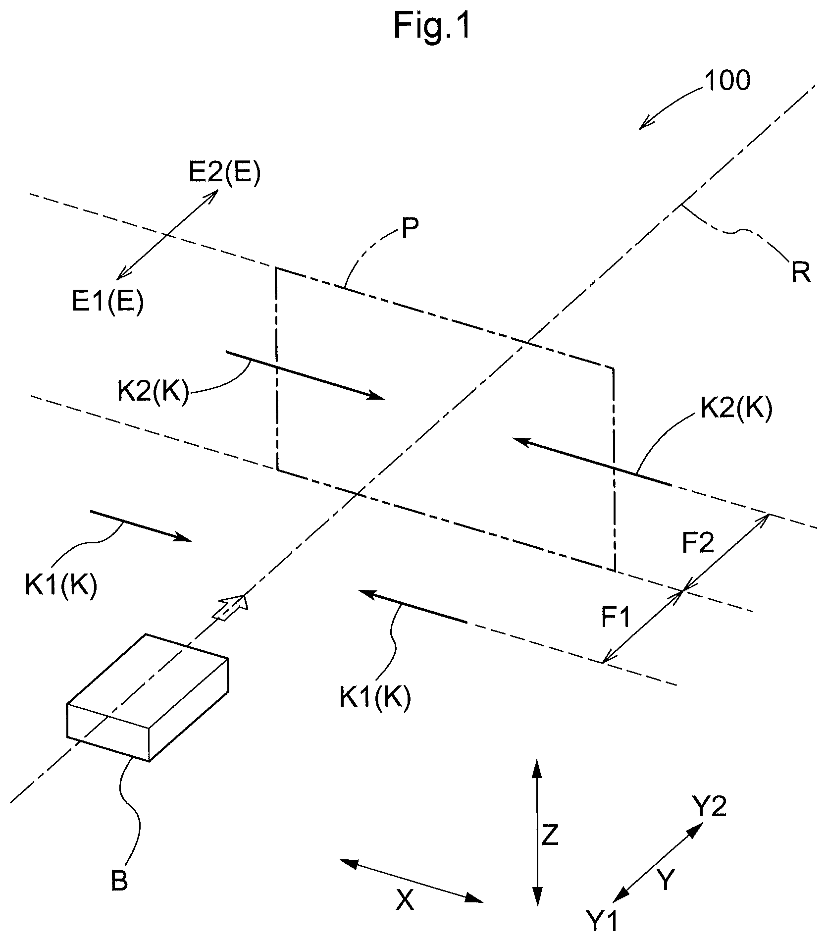 Patent US12326221 — Entry detection system — Figure 1
