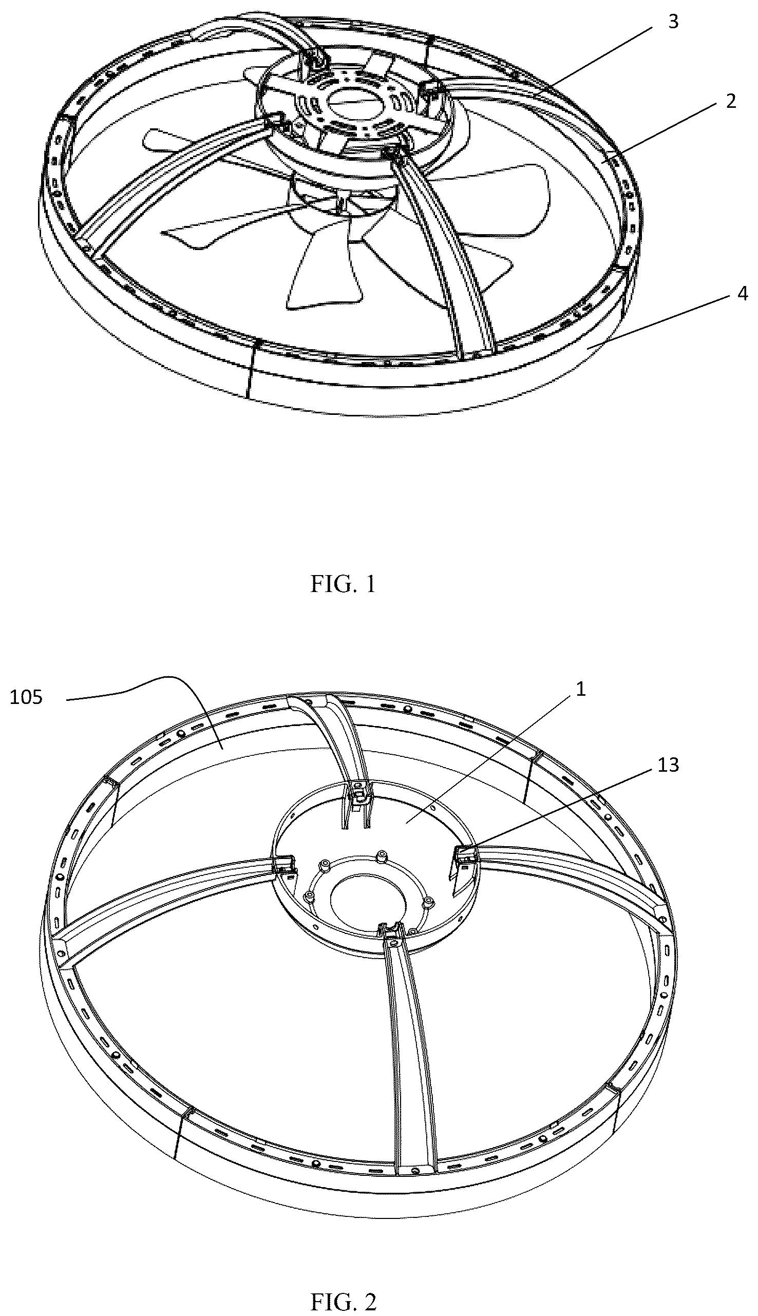 Patent US12326235 — Spliced lighting fixture — Figure 1