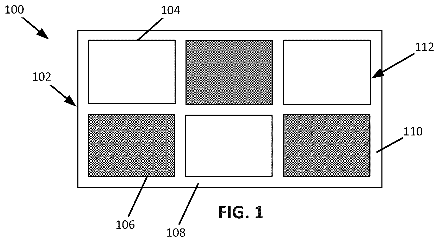 Patent US12326242 — Lighting frame — Figure 1
