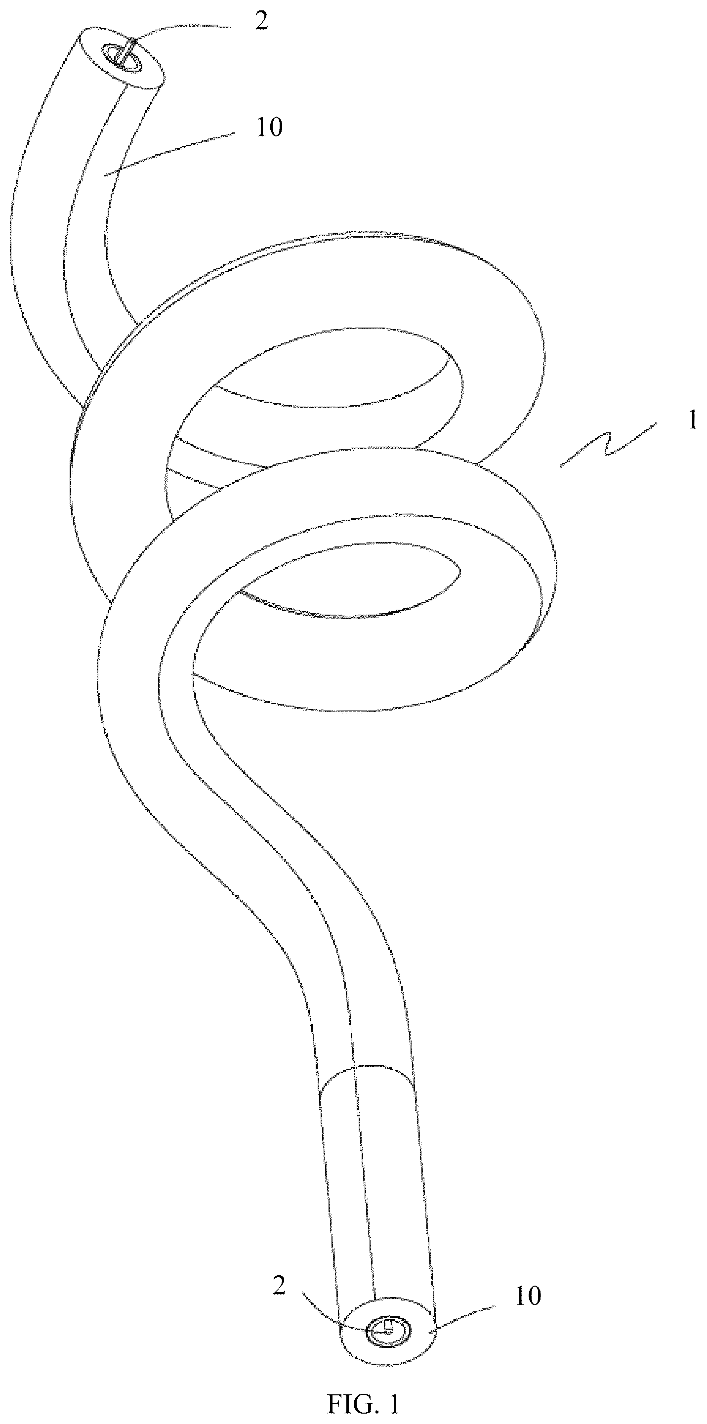 Patent US12326247 — Light tubes, light fixtures, and light bodies — Figure 1