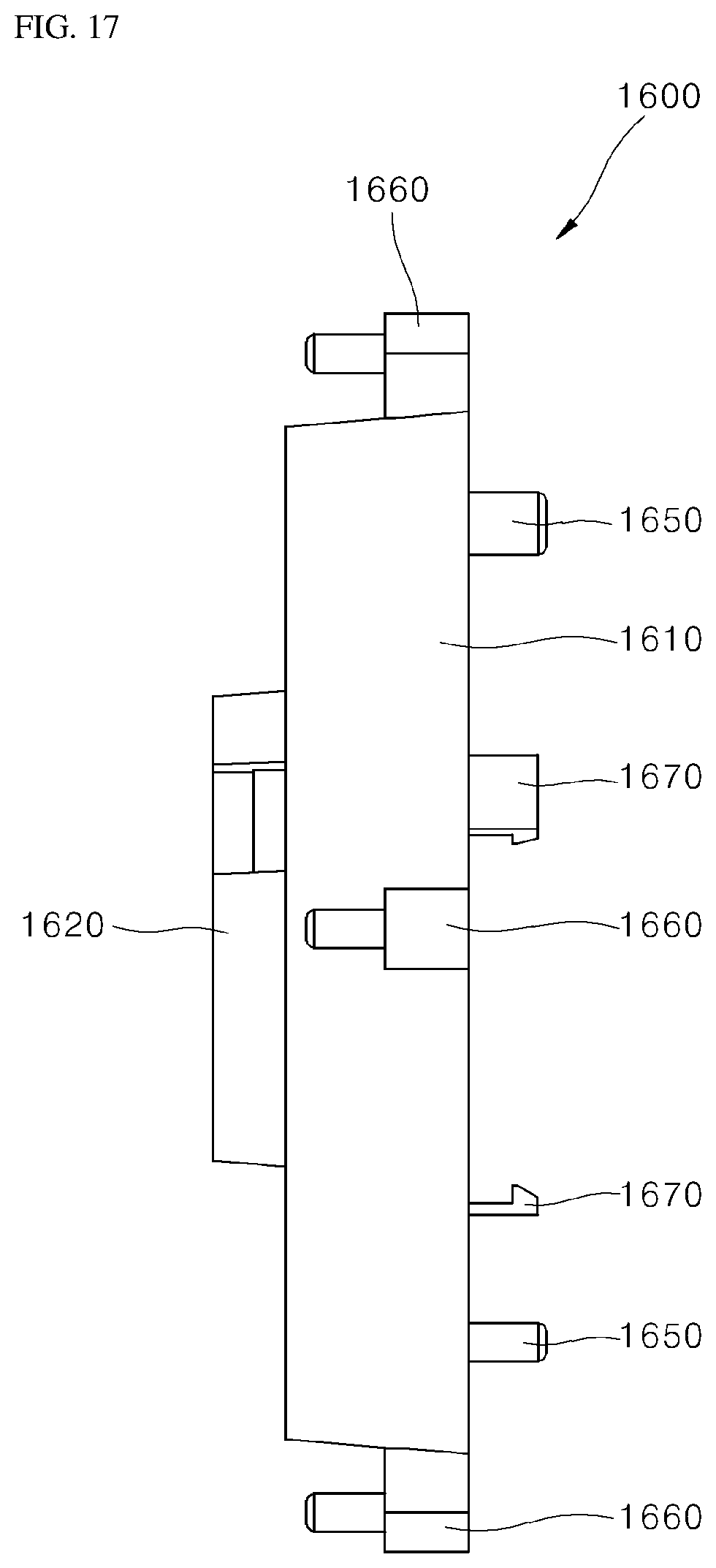 Patent US12326262 Figure 17 – Cooking appliance