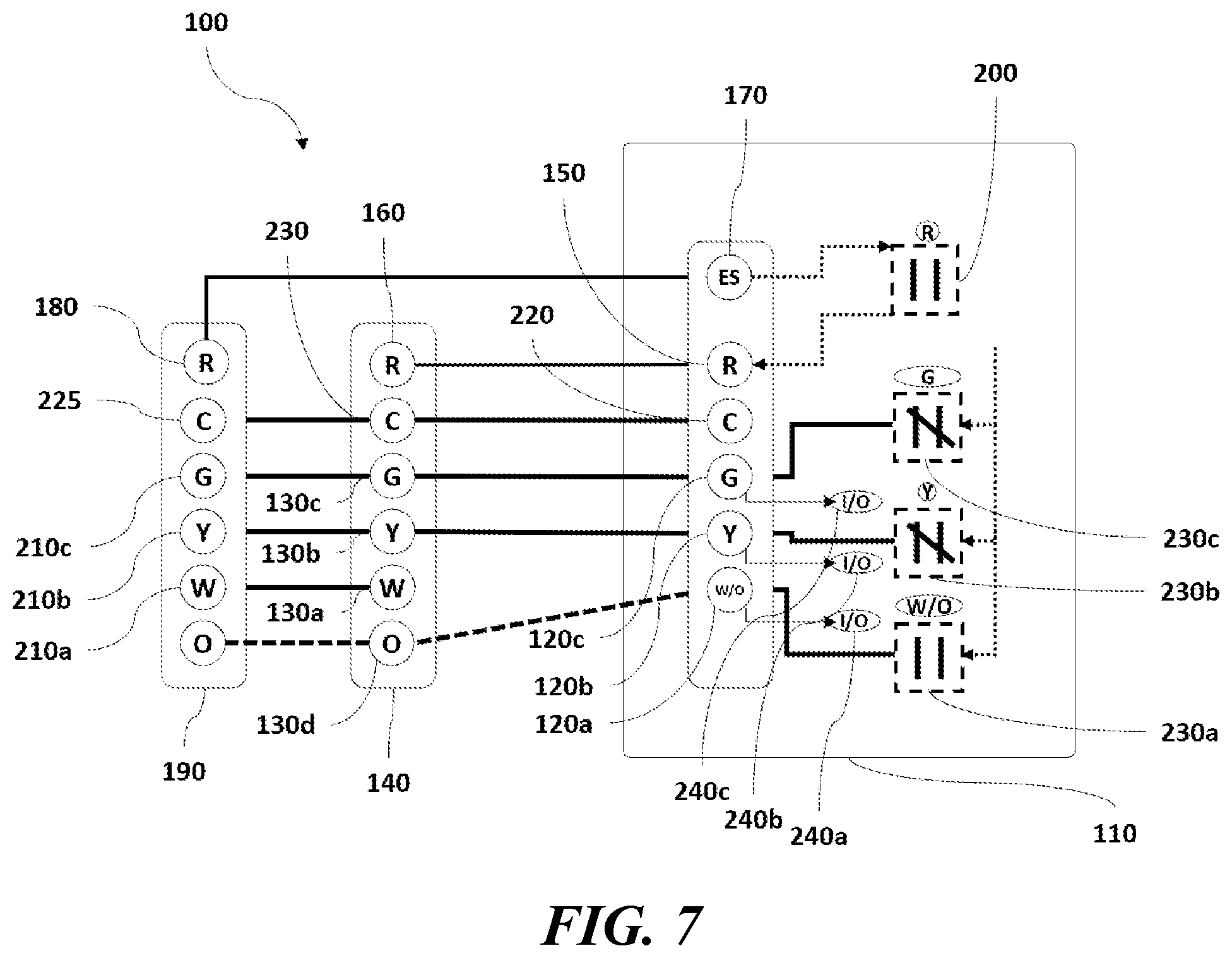 Patent US12326267 Figure 7 – HVAC controller and a method for testing HVAC systems