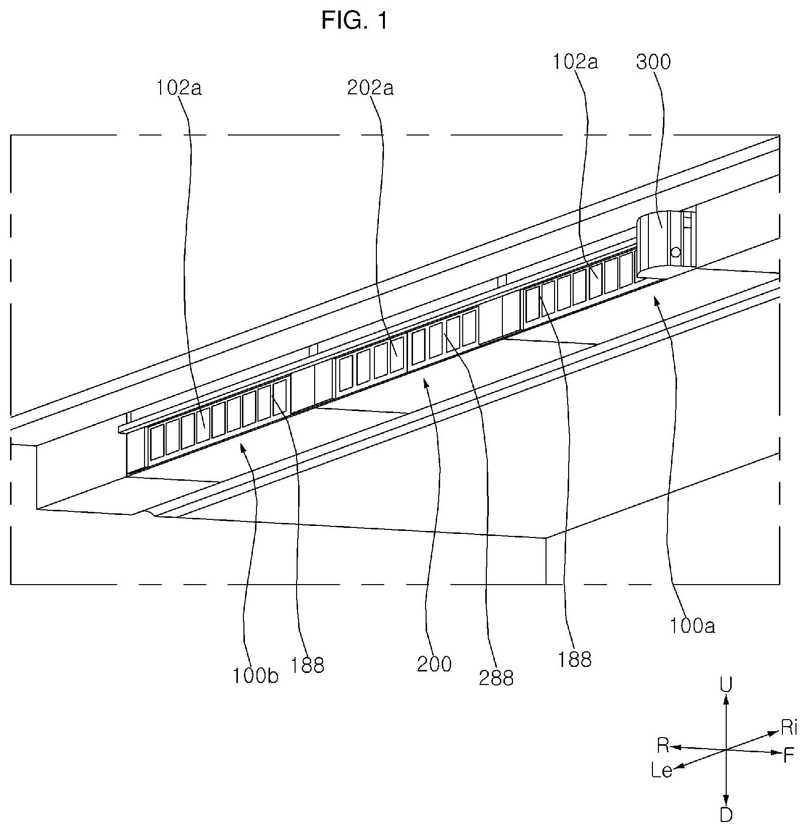 Patent US12326277 Figure 1 – Air-conditioning system