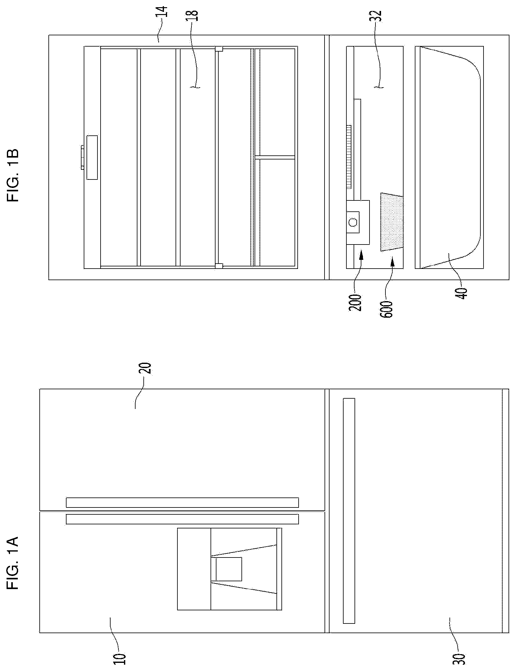 Patent US12326288 — Refrigerator — Figure 1
