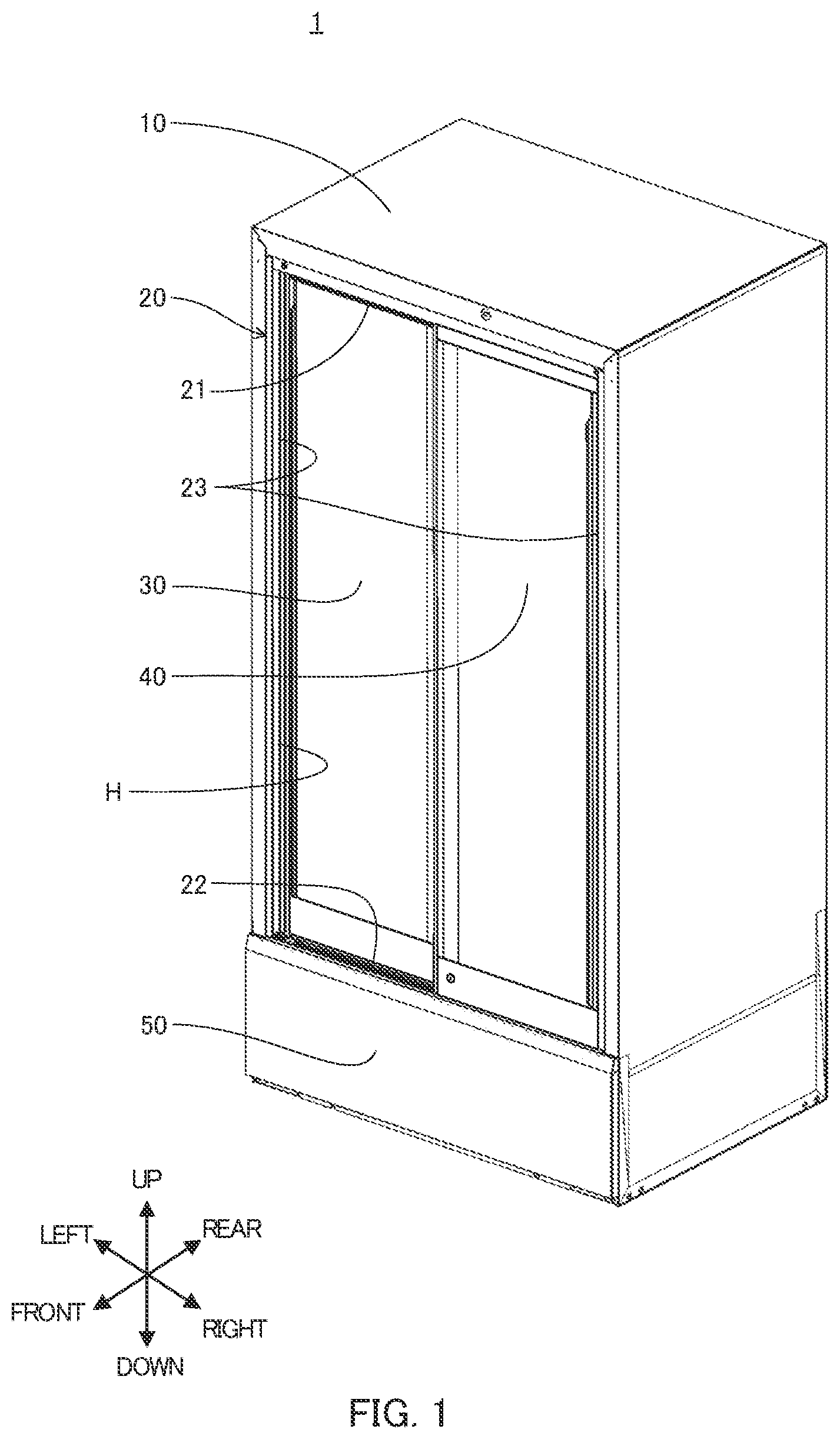Patent US12326293 Figure 1 – Drainage cap and cold storage