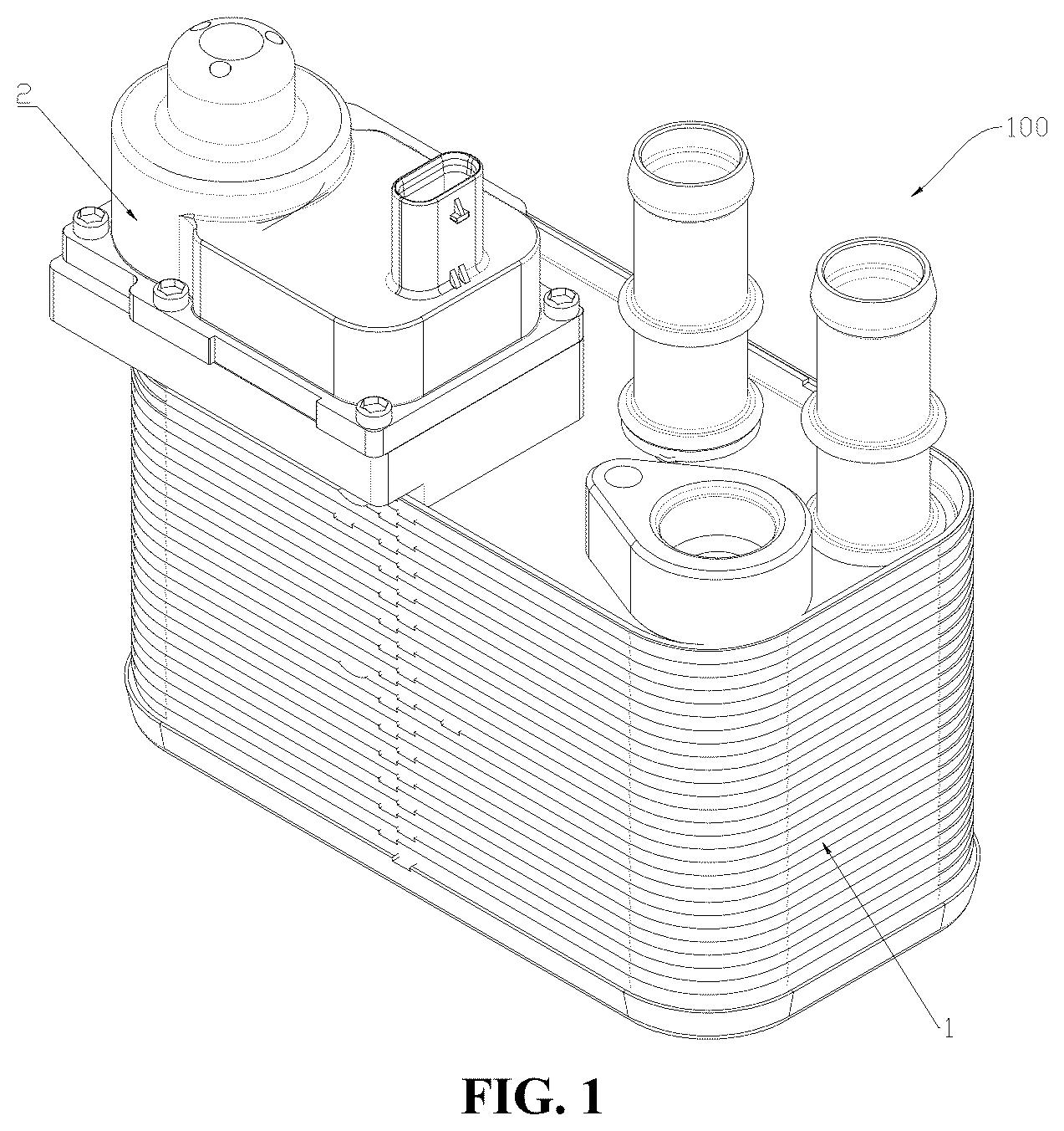 Patent US12326305 — Heat exchanging assembly — Figure 1