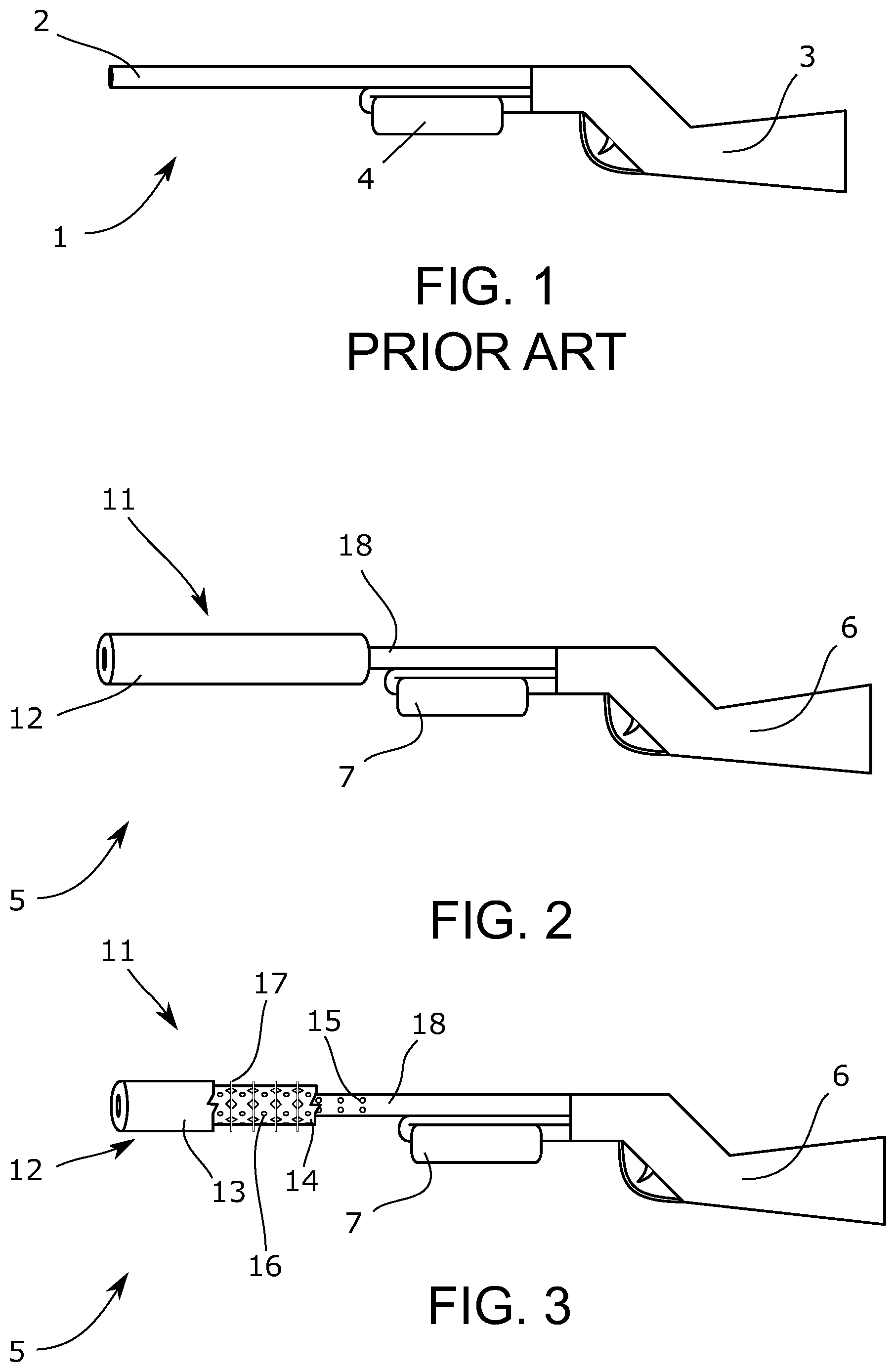 Patent US12326310 — Firearm noise suppressor — Figure 1