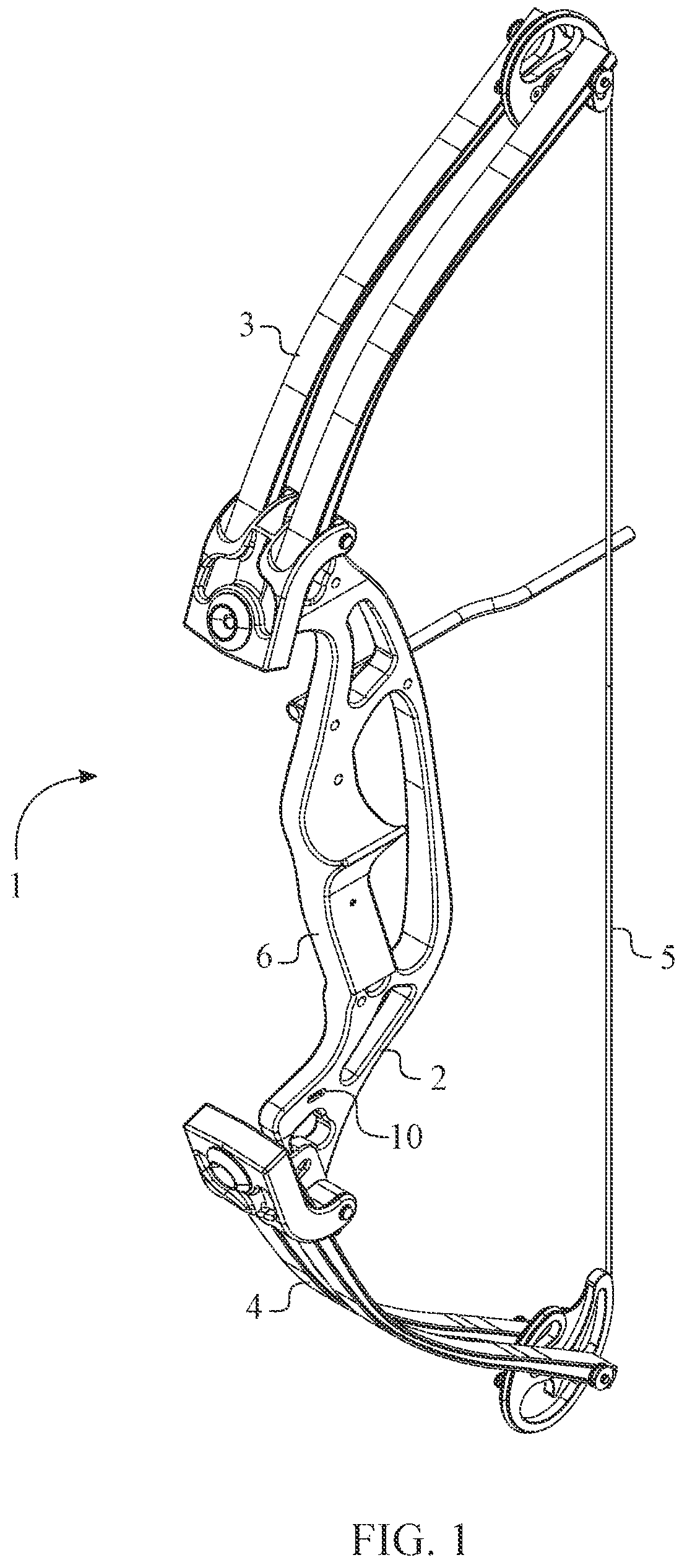Patent US12326318 Figure 1 – Heated bow grip