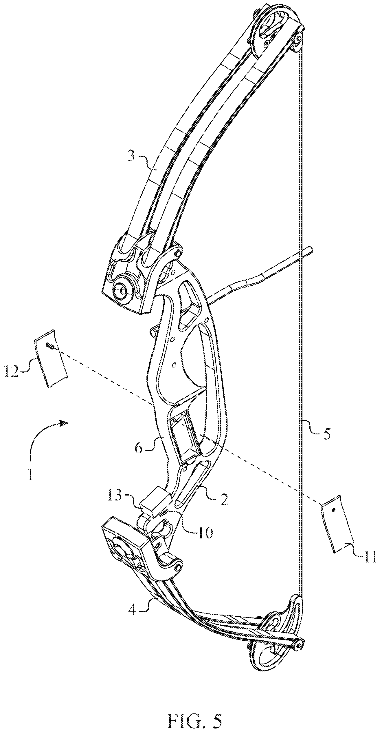 Patent US12326318 Figure 5 – Heated bow grip