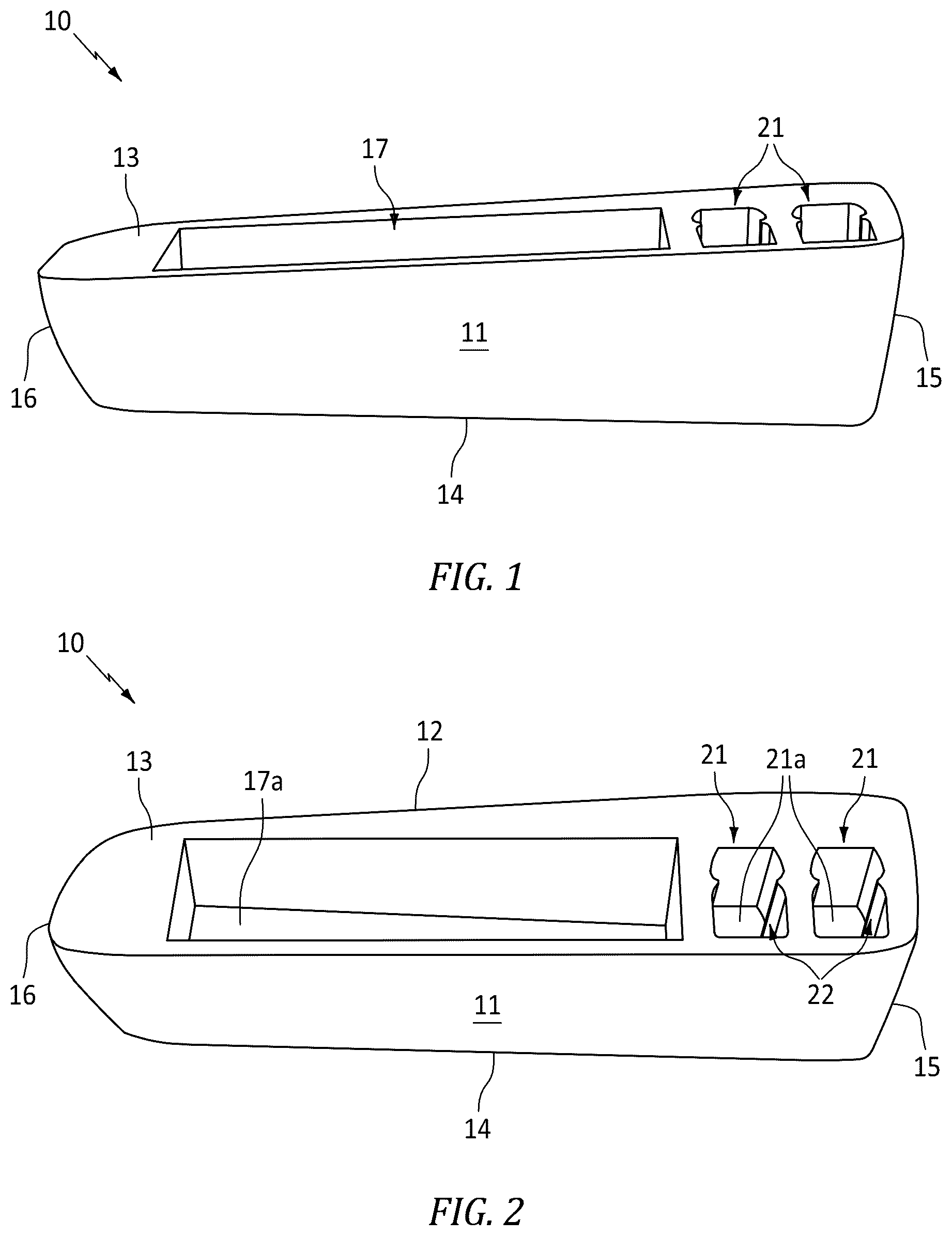 Patent US12326326 Figure 1 – Vehicular firearm magazine holding device