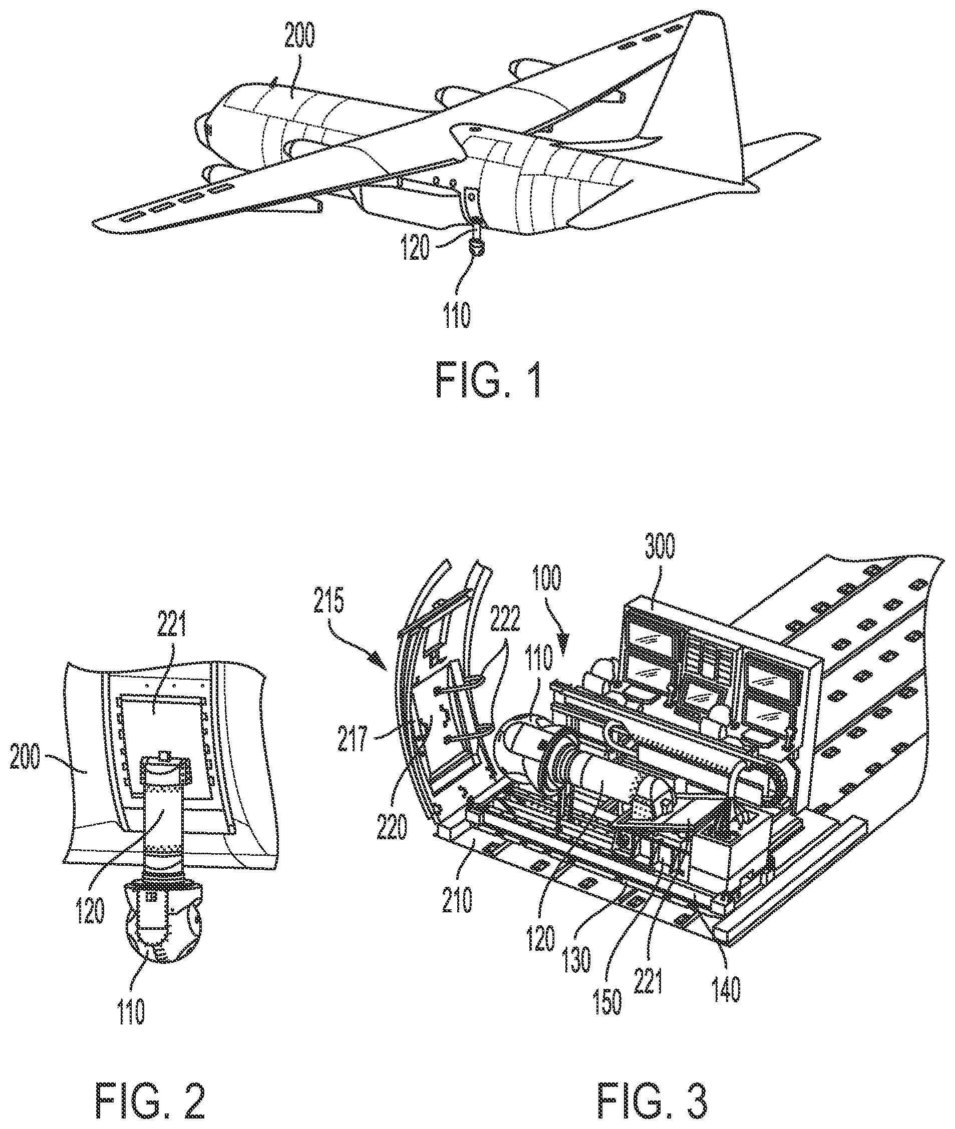 Patent US12326349 Figure 1 – Modular, palletized system for a deployable sensor