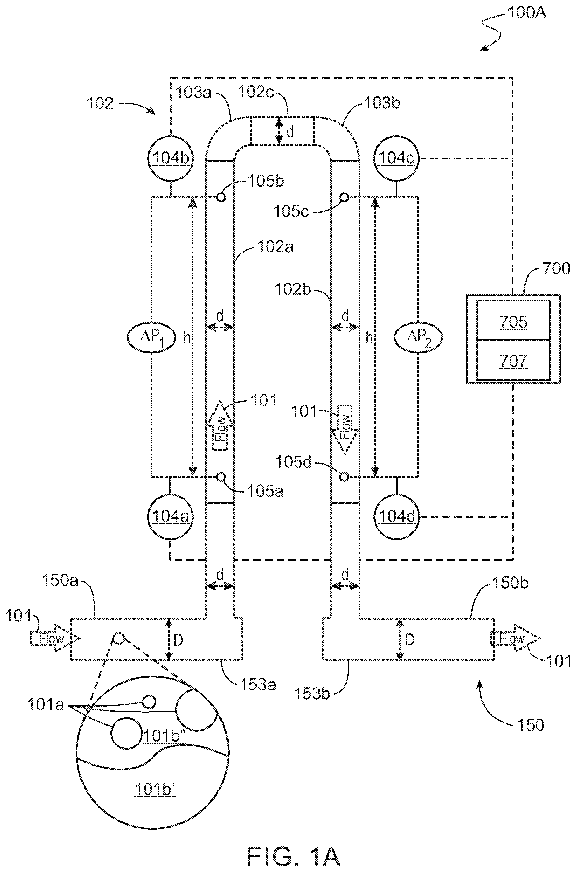 Patent US12326353 — Measuring flow rates of multiphase fluids — Figure 1
