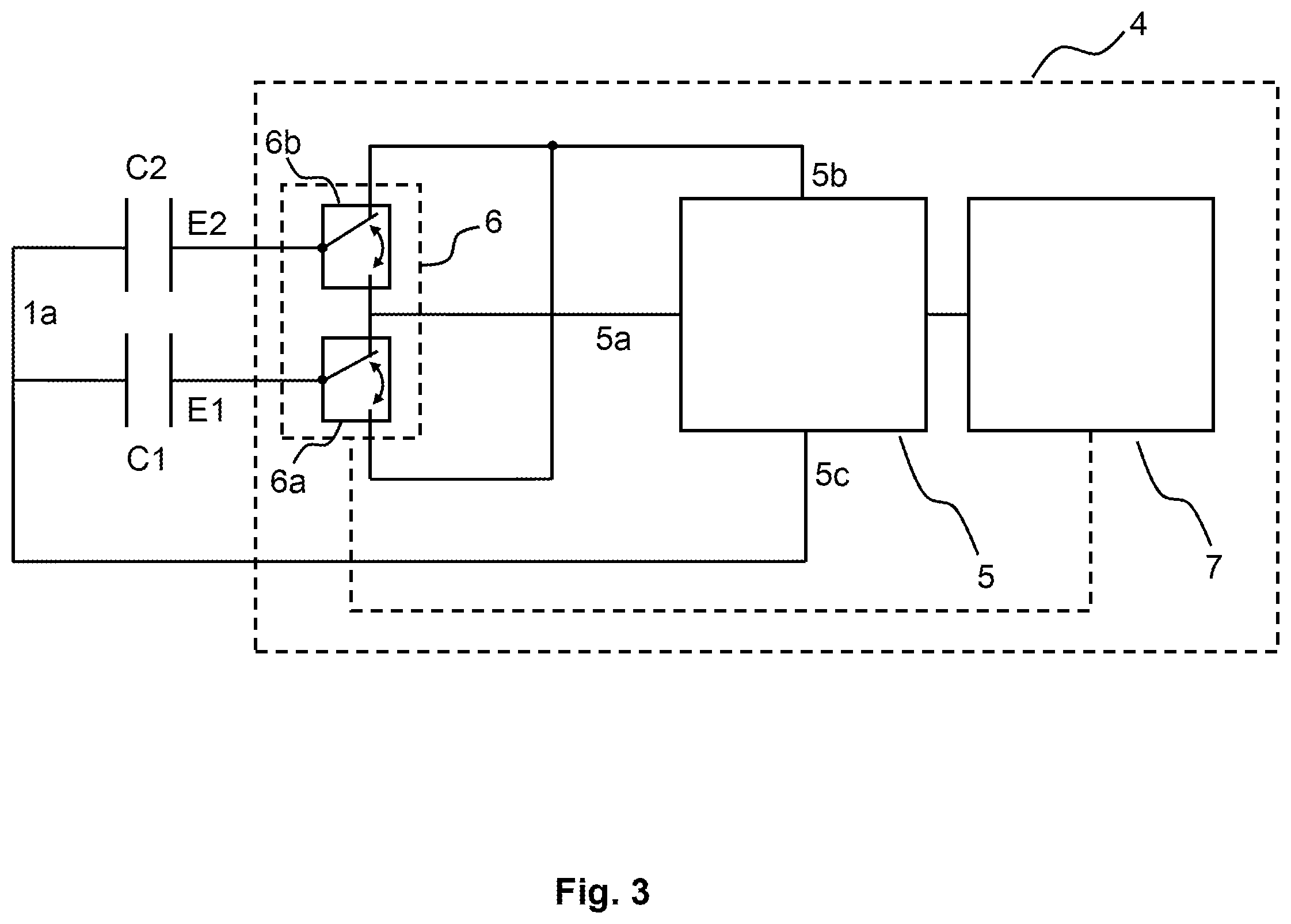 Patent US12326354 Figure 3 – Capacitive filling level probe without dead zone