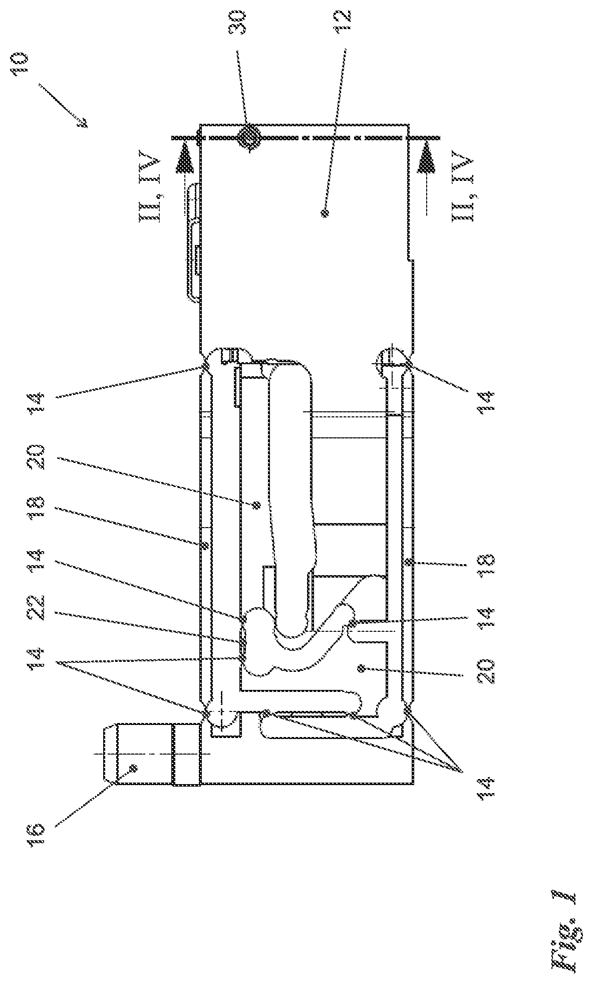 Patent US12326357 — Method of manufacturing a weighing system, gravimetric measuring device and method of operating the same — Figure 1