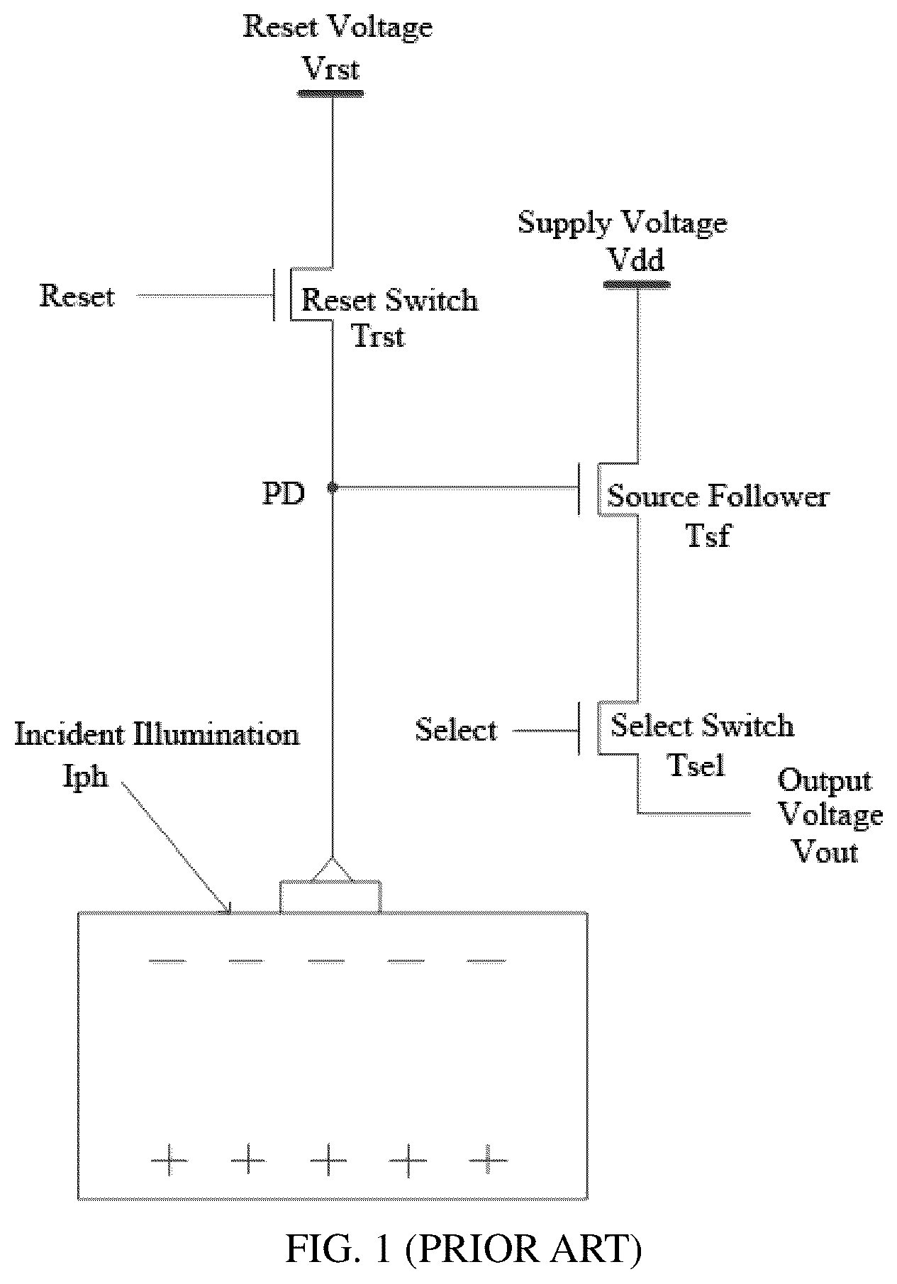 Patent US12326361 Figure 1 – Photosensitive circuit structure and optical device