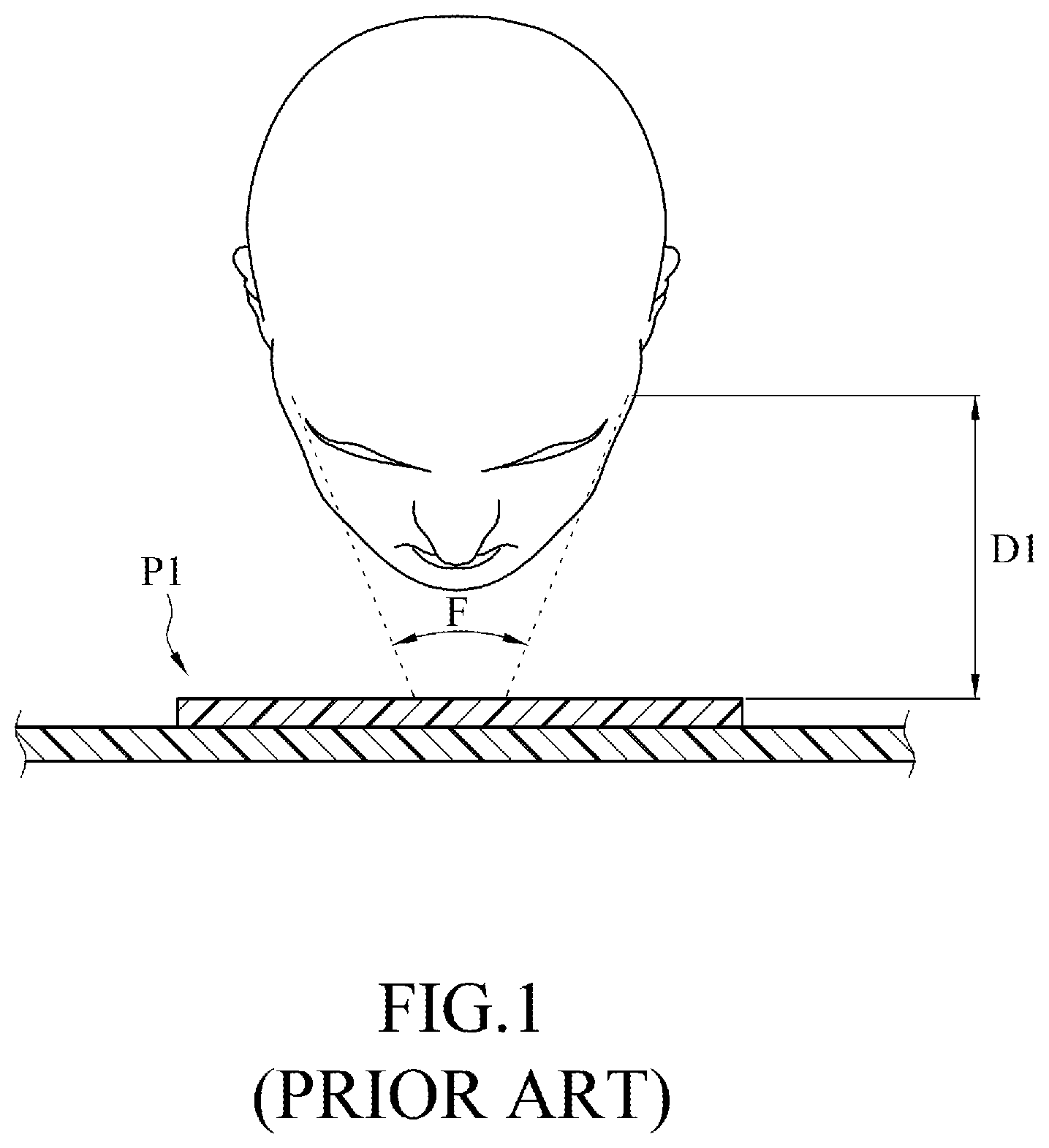 Patent US12326369 — Temperature sensing module and electronic device having the same — Figure 1