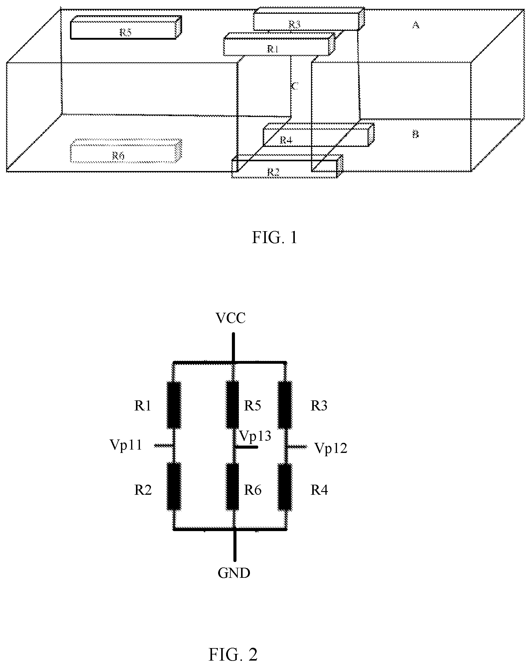 Patent US12326374 — Pressure sensor and electronic device — Figure 1