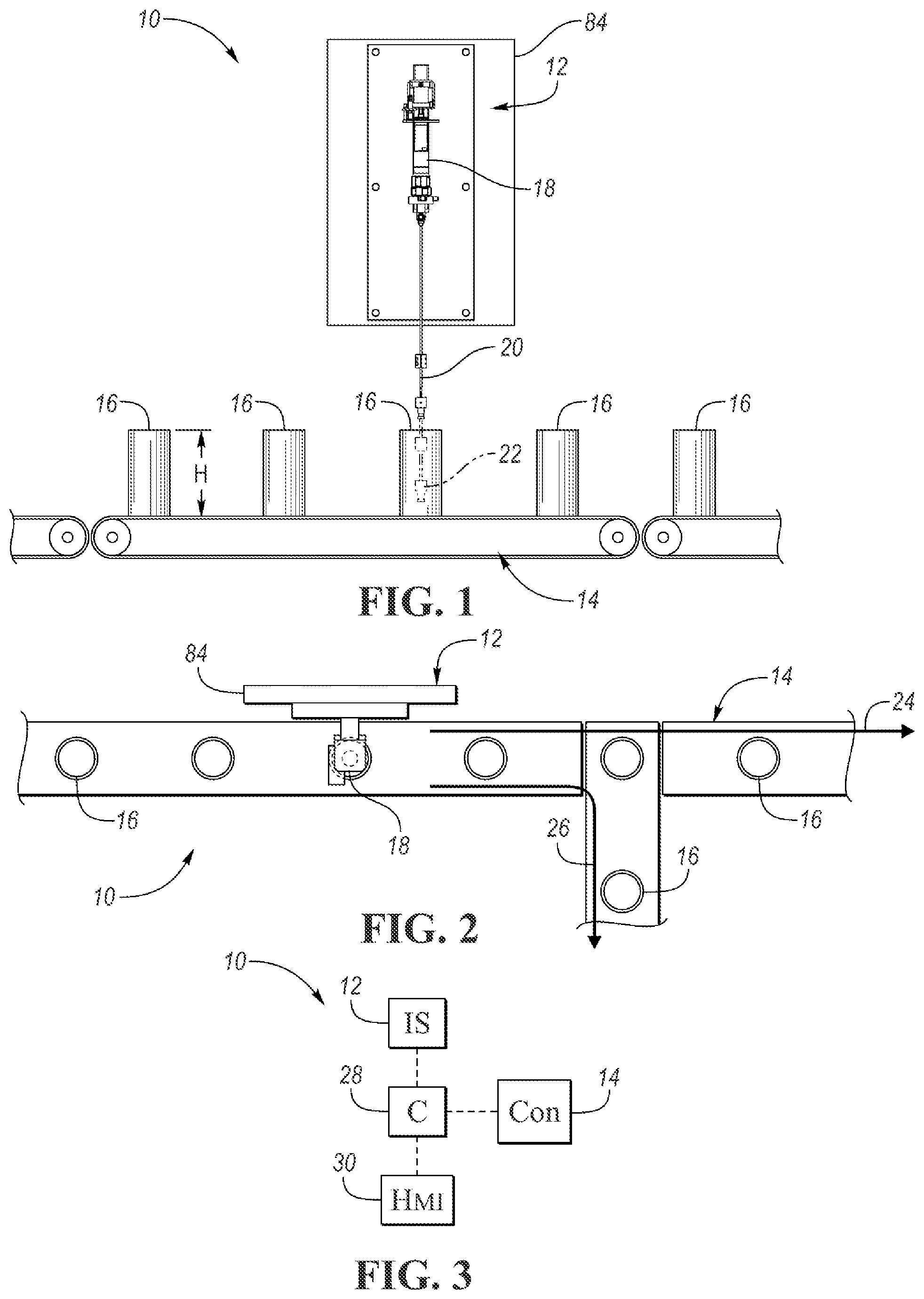 Patent US12326406 Figure 1 – Inspection system for manufactured components